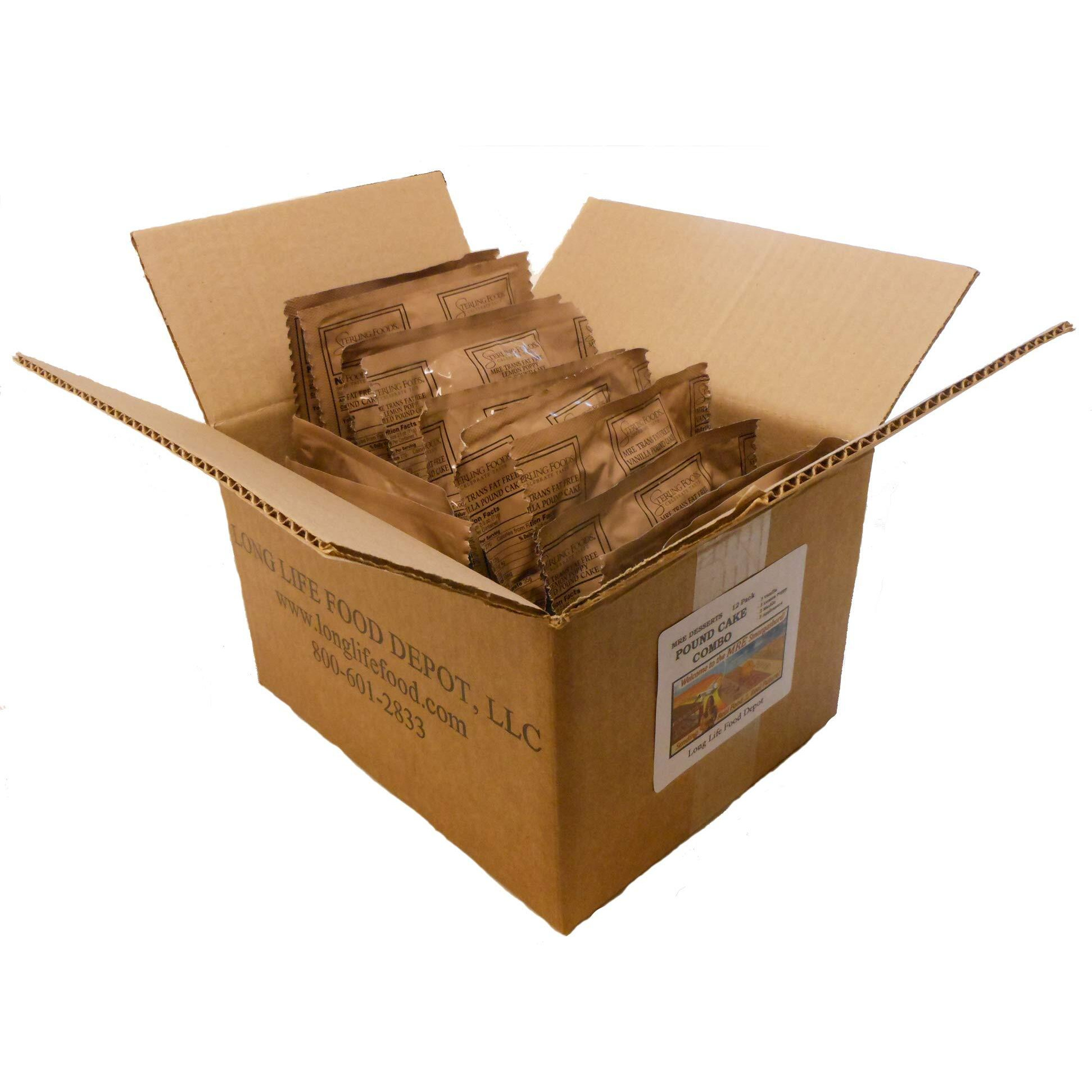 Mre Pound Cake Combo - 12 Pack