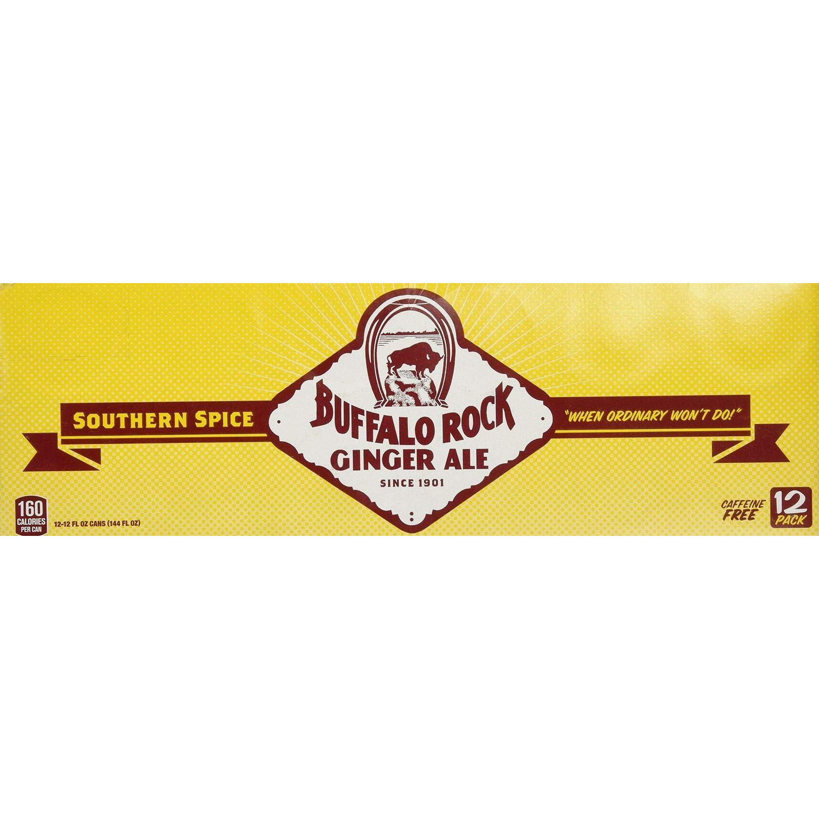 Buffalo Rock Ginger Ale (12 Count, 12 Fl Oz Each)