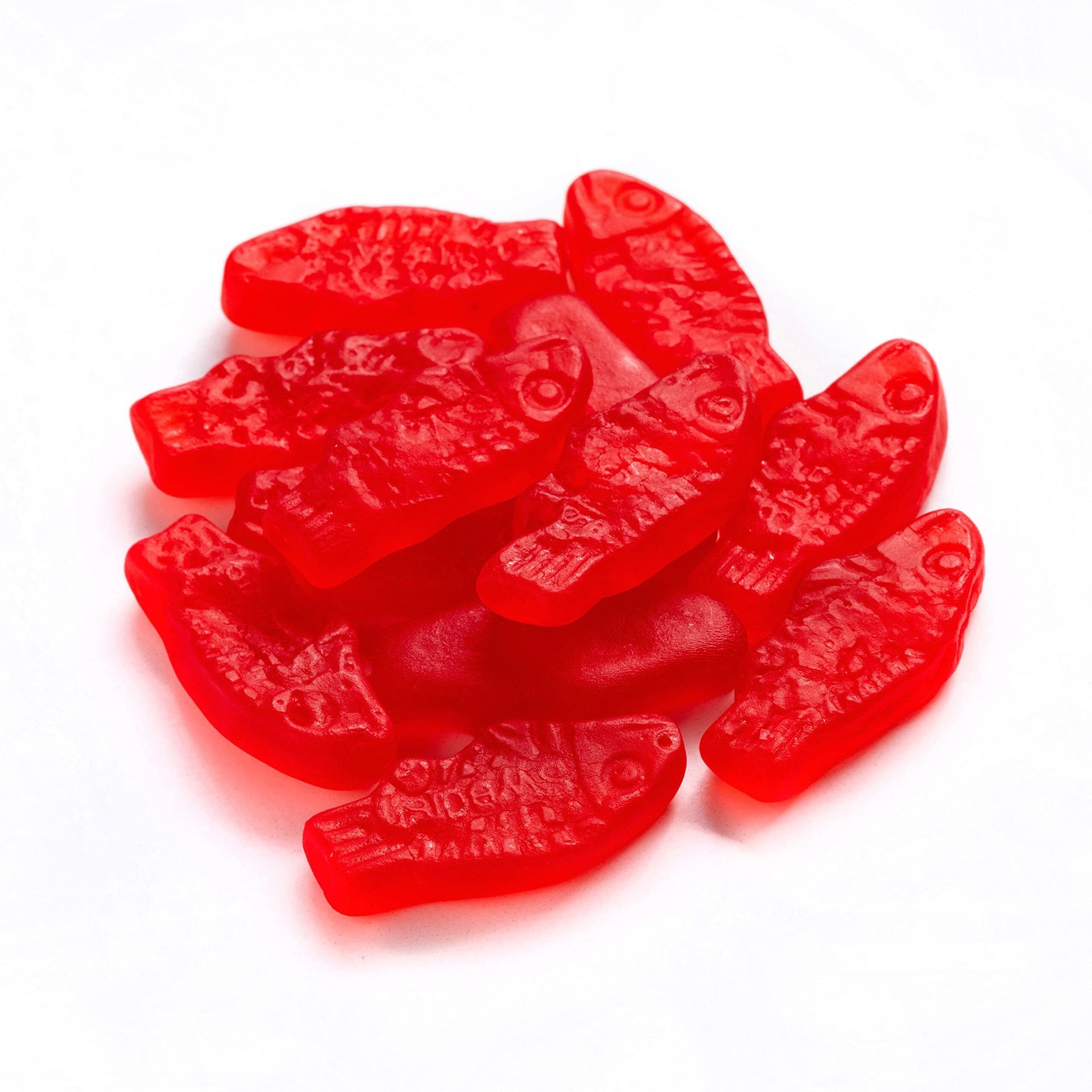 Swedish Fish Mini Soft & Chewy Candy, Family Size, 4 - 1.8 Lb Bags