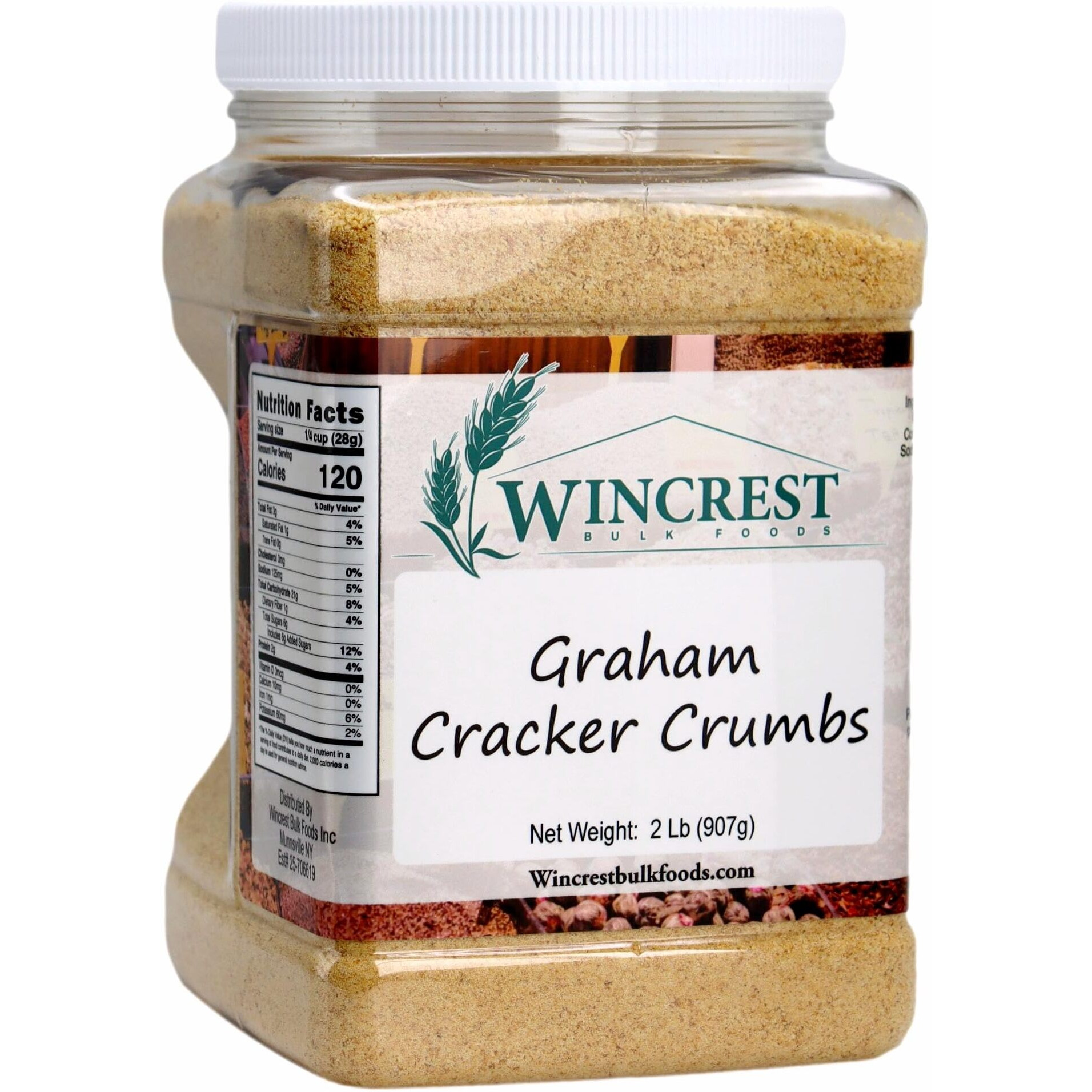 Graham Cracker Crumbs - 2 Lb Tub