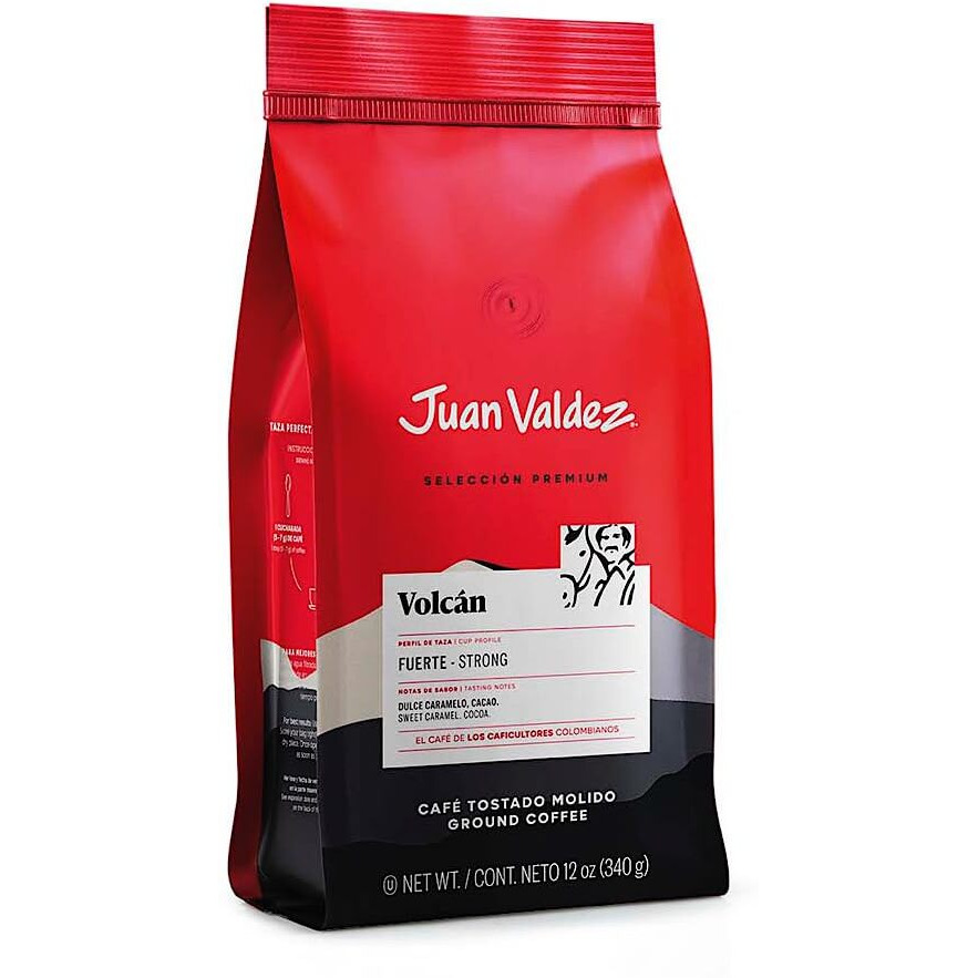 Juan Valdez Volcan Coffee, 12 Oz, Ground - Premium Selection Coffee