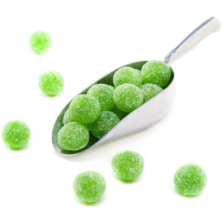 Mega Sour Apple Bombs (Extreemely Sour) 250 Gram Bag (1/4 Kilo) By Barnetts