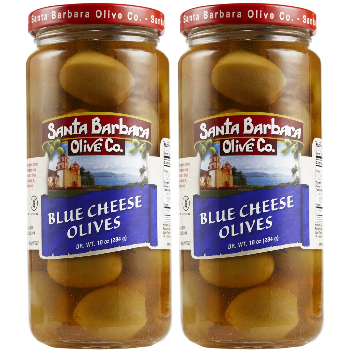 Hand Stuffed Blue Cheese Olives 10 Oz, 2 Pack