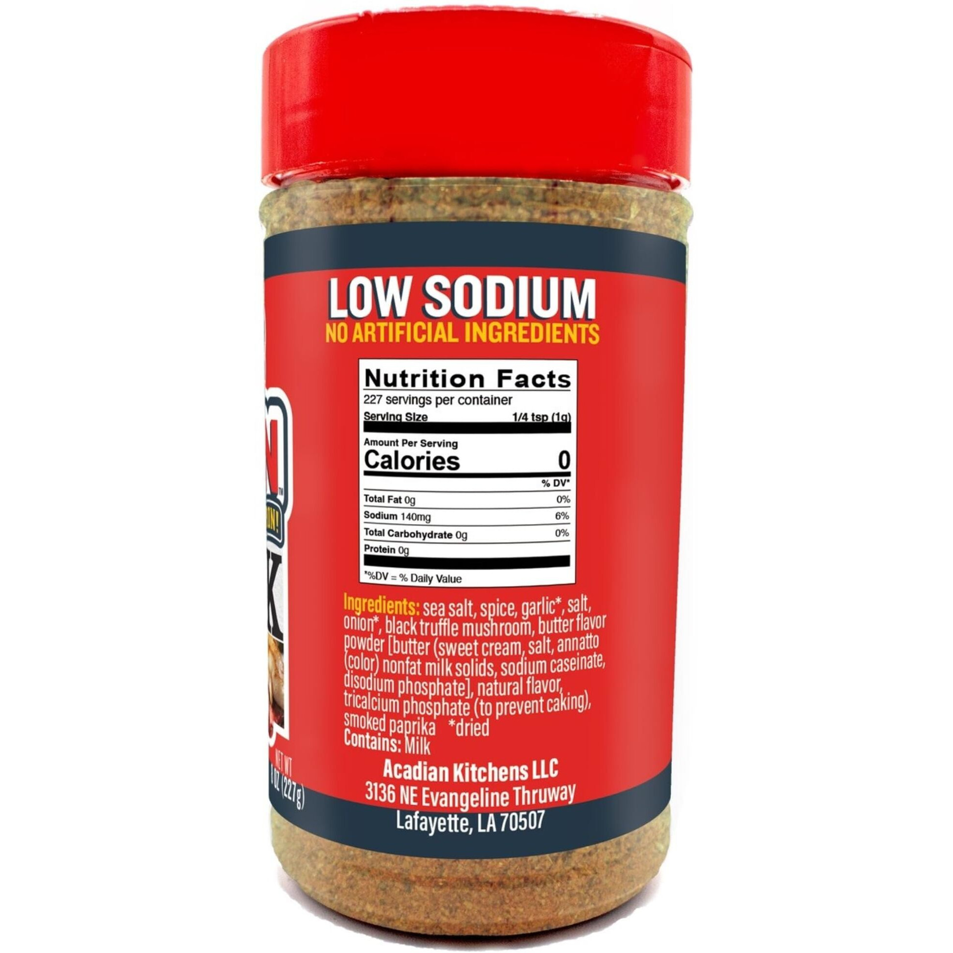 Ragin' Cajun Sizzlin' Steak Seasoning 8 Oz (Pack Of 1)