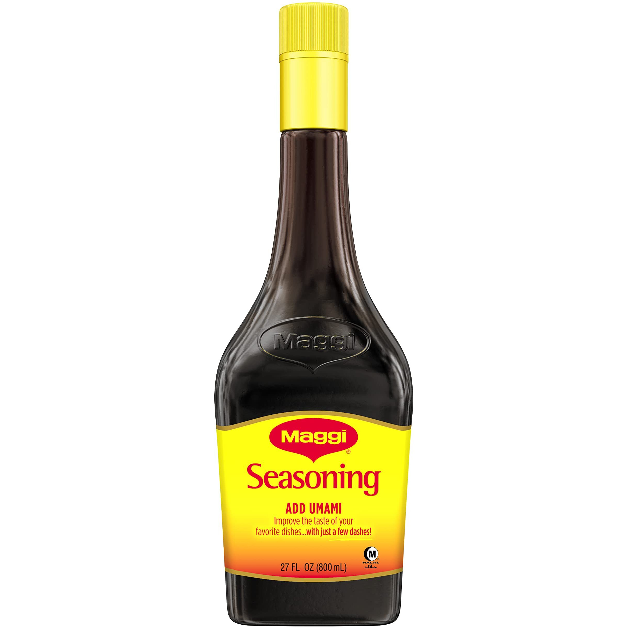 Maggi Seasoning, Umami Seasoning, Add A Delicious Roasted Flavor Without Adding Meat, No Added Msg, 27 Fl Oz Bottle