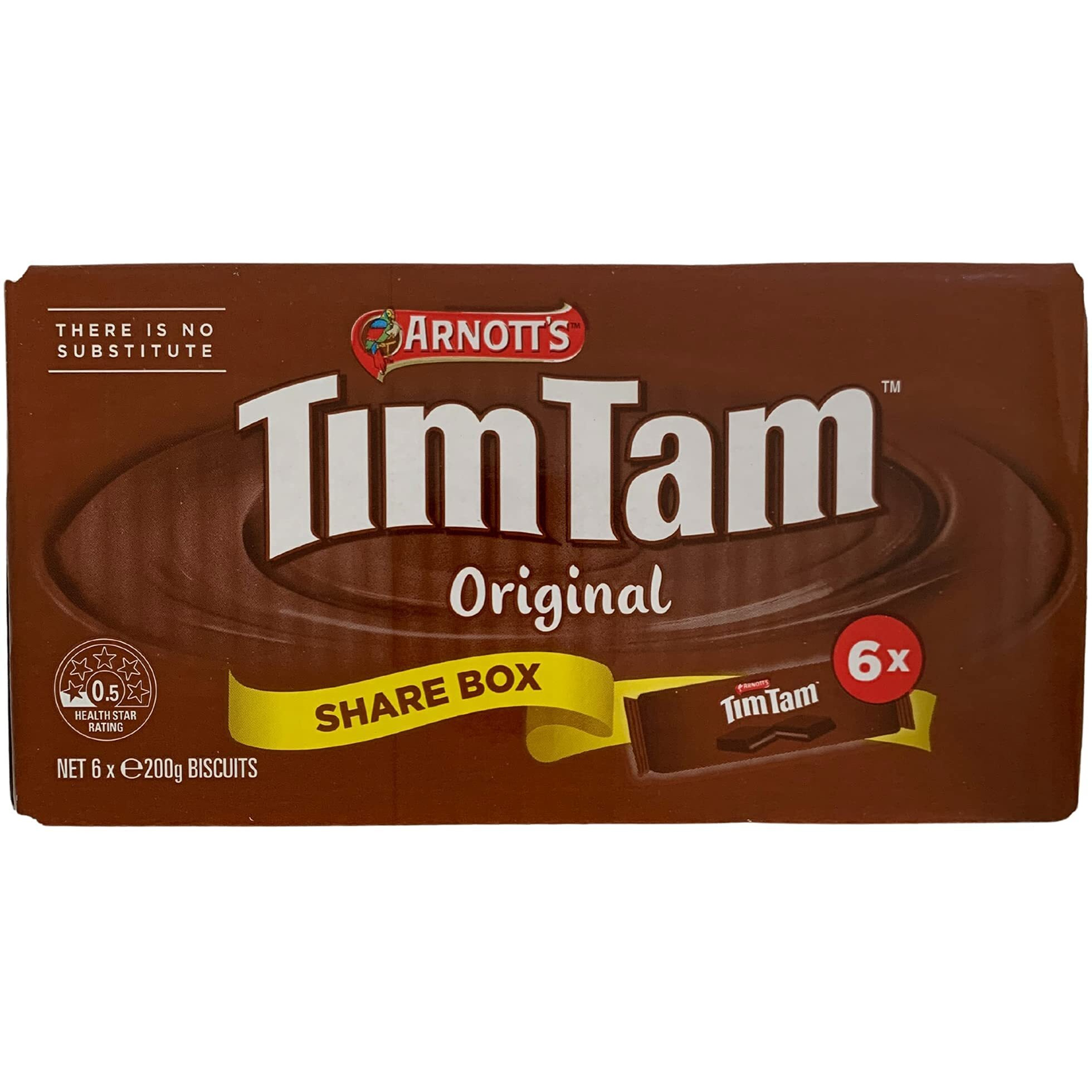 Tim Tam Cookies Arnotts - 6 Pack - Australian Original Chocolate Biscuits - 66 Biscuits Total