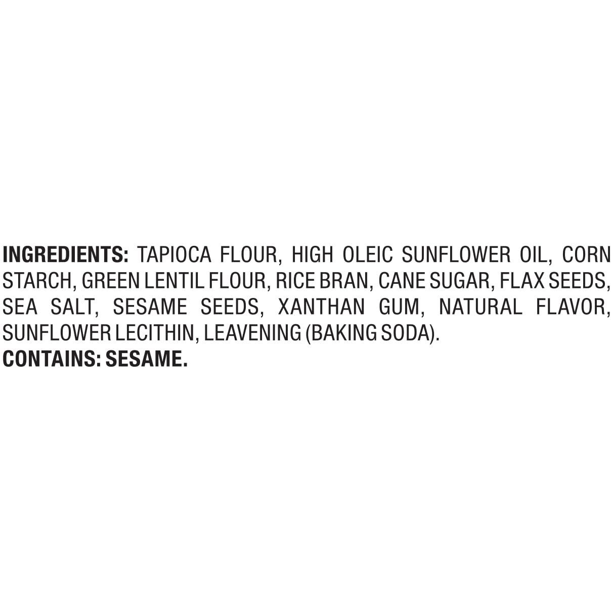 Breton Crackers, Gluten Free Flax & Sea Salt, Pack Of 3