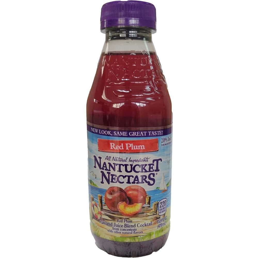 Nantucket Nectars - Red Plum - 15.9 Oz (12 Plastic Bottles)