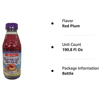 Nantucket Nectars - Red Plum - 15.9 Oz (12 Plastic Bottles)