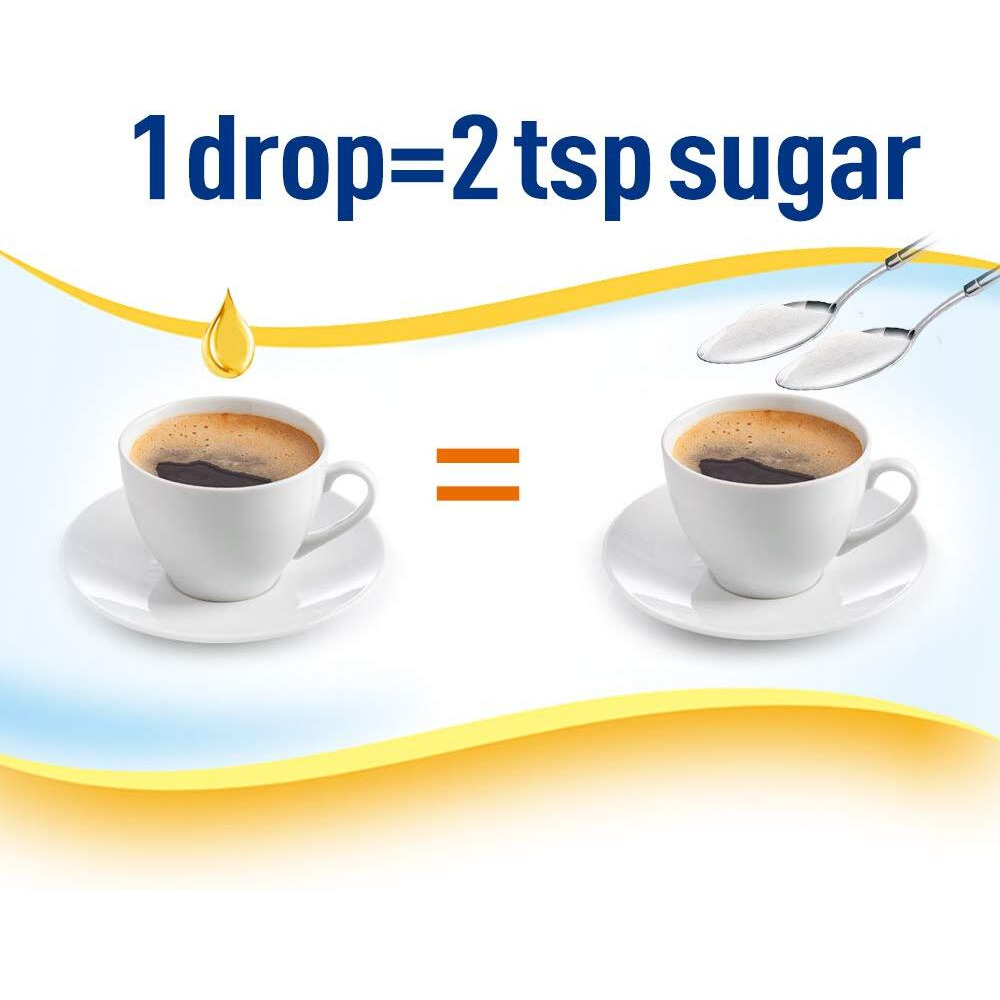 0.5 Oz - Liquid Sweetener 450 Servings/Bottle | 3-Bottle X 2-Pack