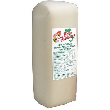 Mozzarella Whole Milk Loaf 6Lb