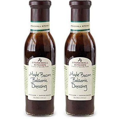 Stonewall Kitchen Maple Bacon Balsamic Dressing, 11 Ounce (Pack Of 2)