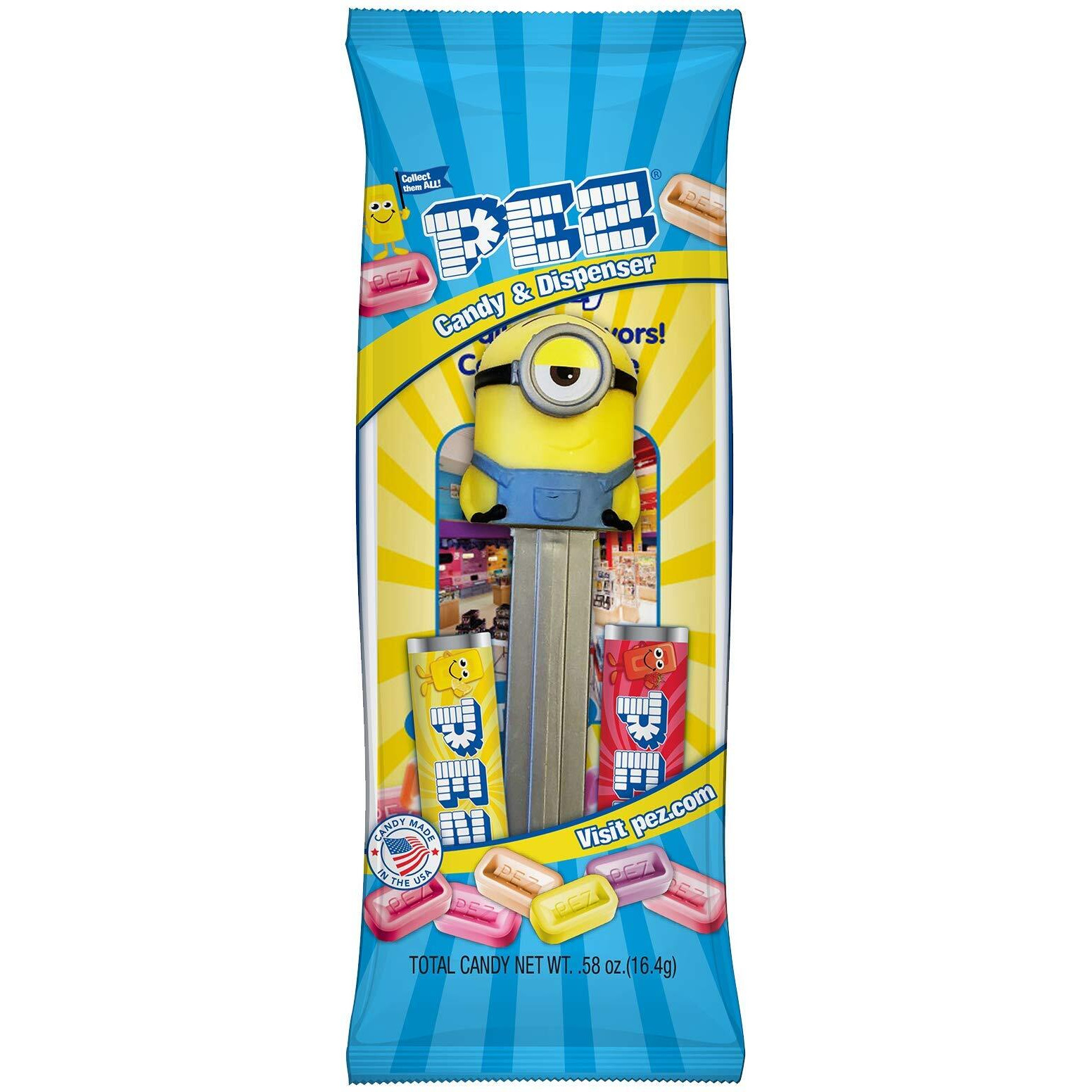 Pez Candy Minions Assorted Fruit (Pack Of 12)