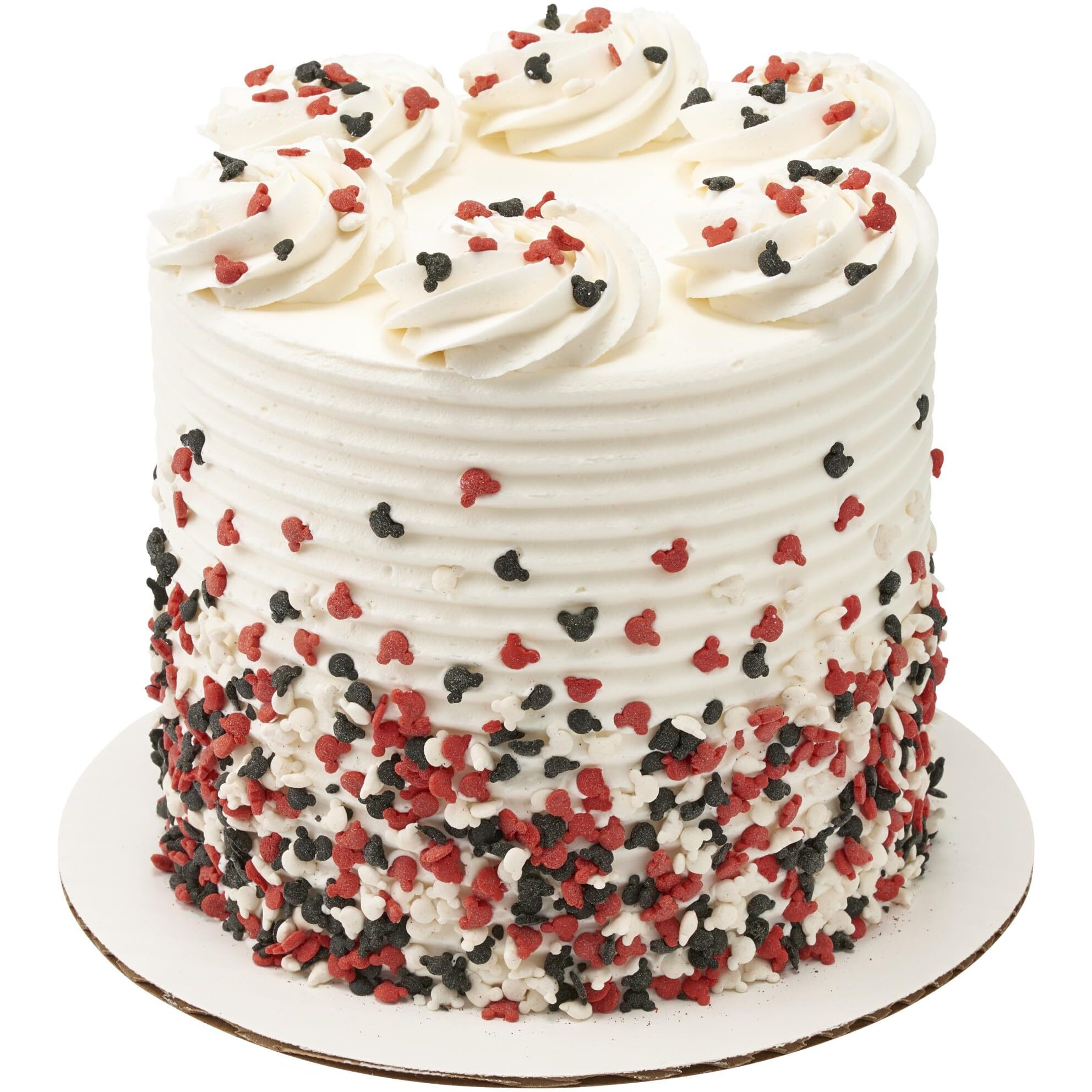 Decopac Mickey Mouse Quins, 18Oz, Fancy Sprinkles Shaped Like Mickey Mouse, Candy Sprinkles In Handheld Container, Edible Sprinkles For Celebration Cakes, Cupcakes, Cookies