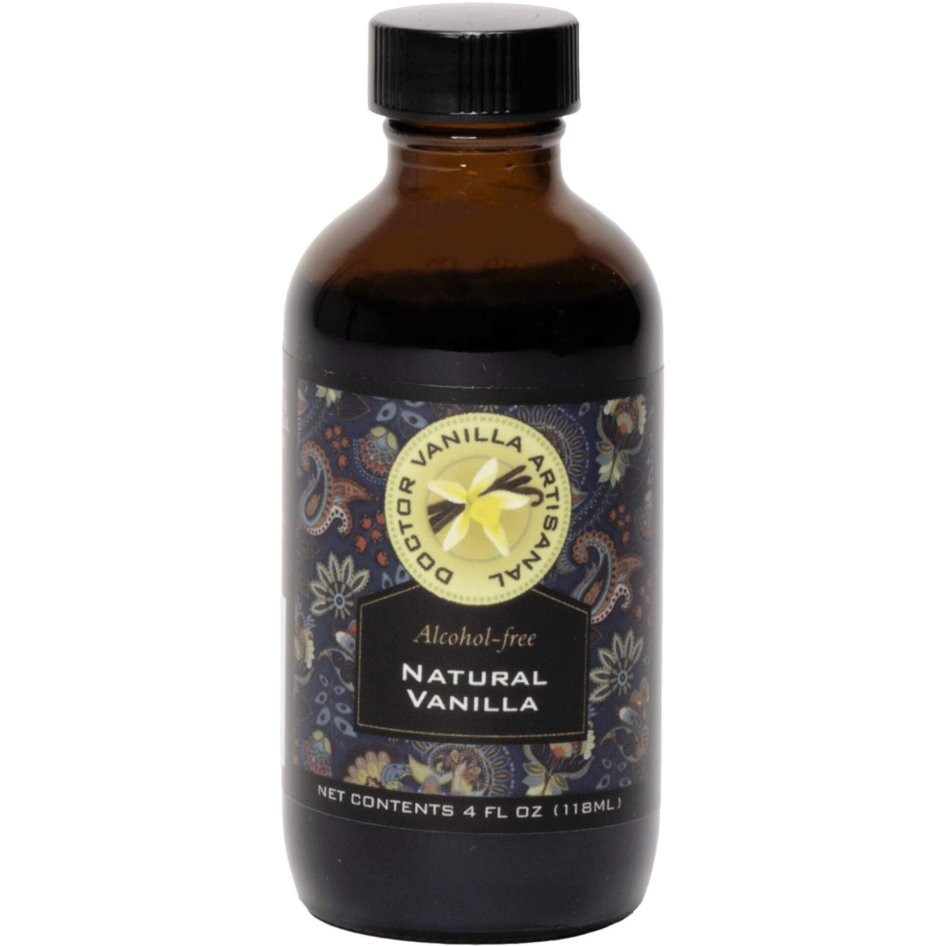 Alcohol Free Natural Vanilla (4Oz)