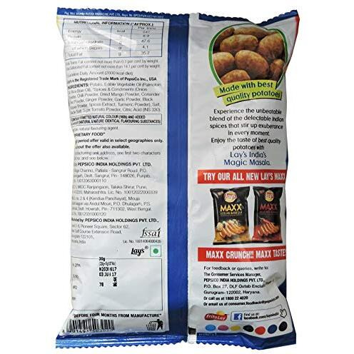 Great Bazaar Lays India's Magic Masala, 52G (6 Pack)