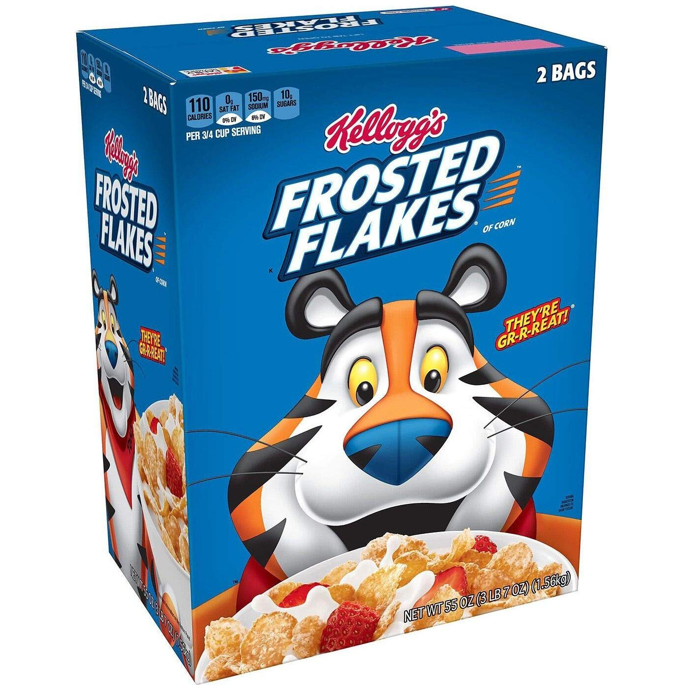 Kellogg's Frosted Flakes Cereal (55 Oz.)