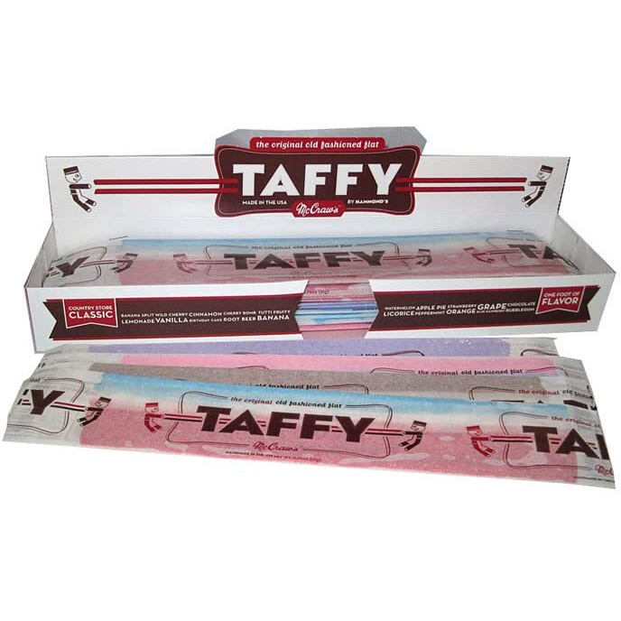 Mccraws Flat Taffy - 24 / Box