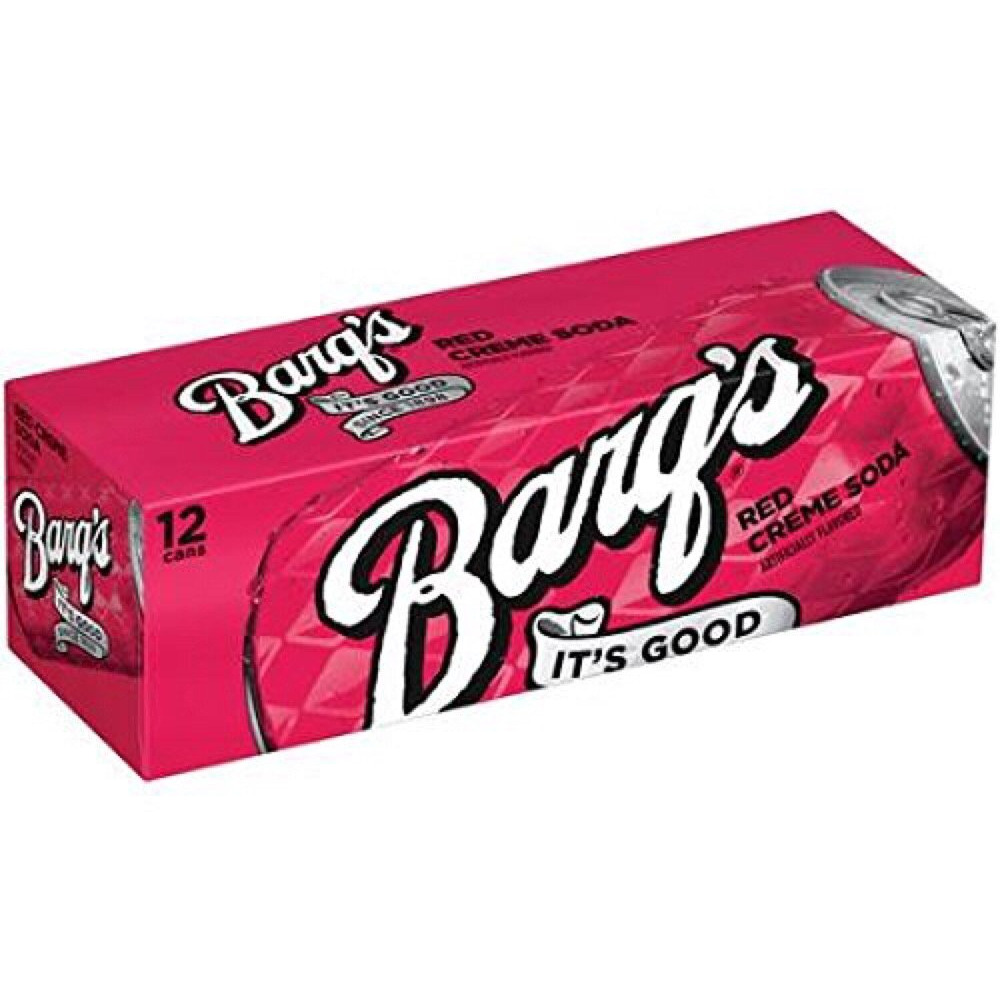 Barq's Red Creme Soda, 12 Oz (24 Cans)