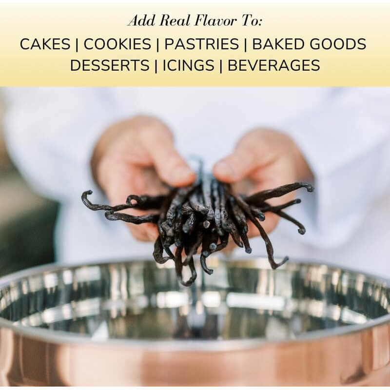 Sonoma Syrup Co Organic Pure Vanilla Bean Extract "&quotCrush"", 8 Oz