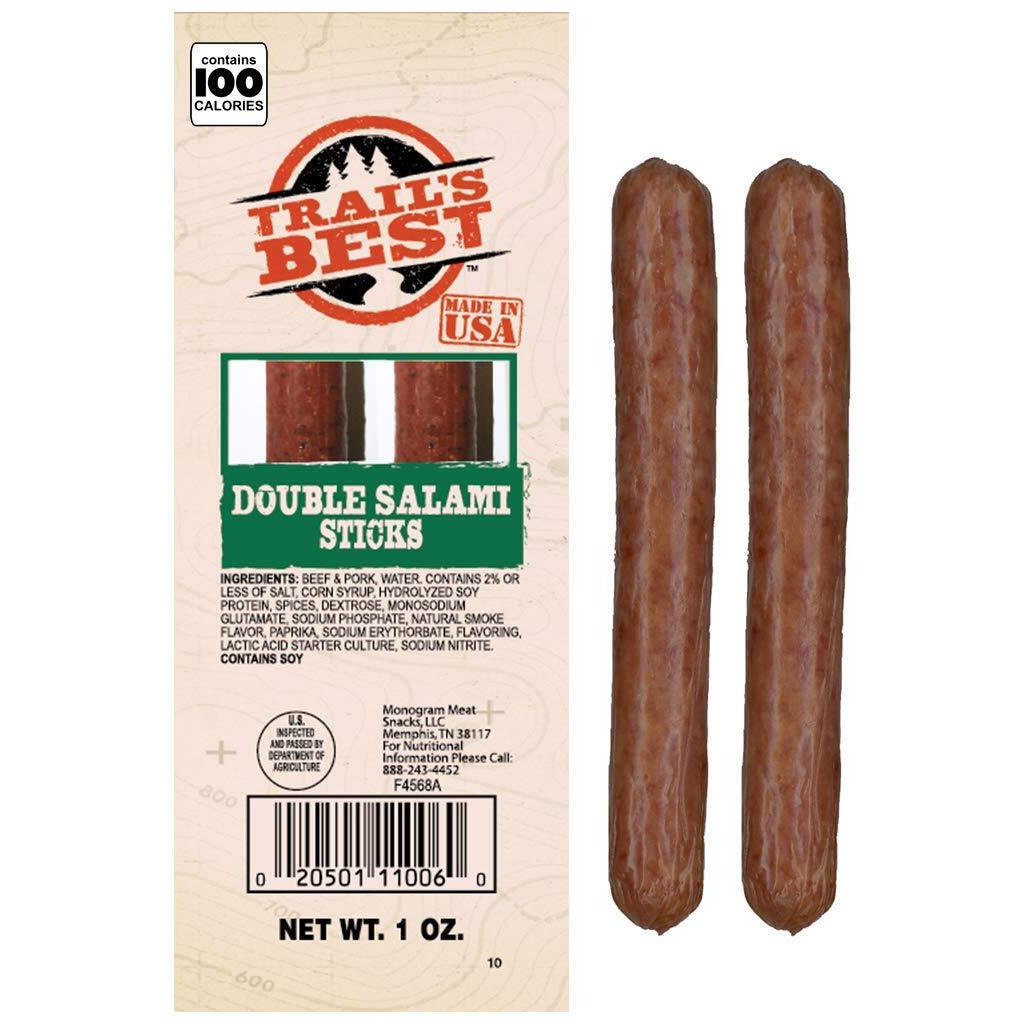 Trails Best 1Oz Double Salami Twin Packs (15 Count Tub)