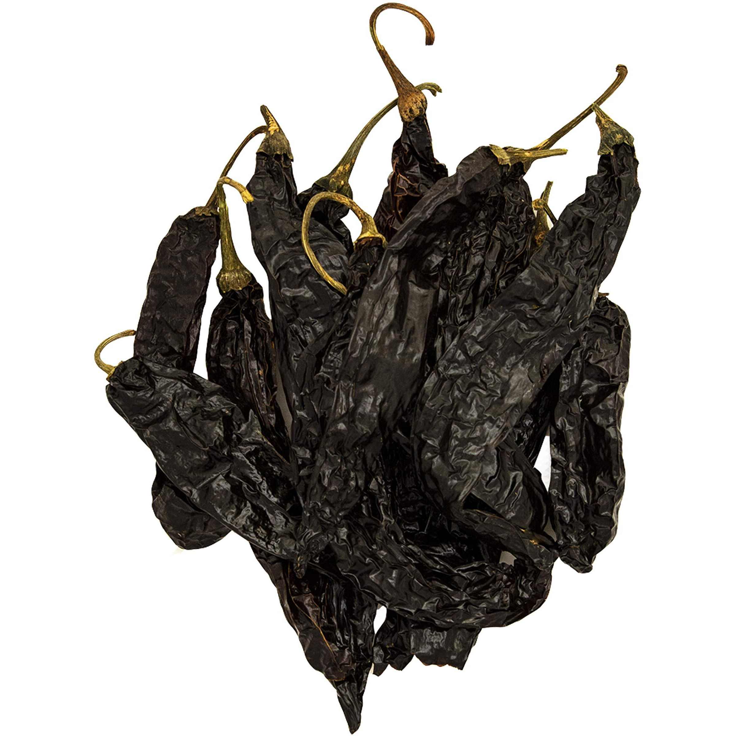 8Oz Pasilla Chiles Dried, Whole Dried Chile Mexican Peppers, Versatile Mexican Ingredients For Medium Heat Salsa, Dried Mexico Chiles For Tasty Cooking Recipes, Whole Chilli Dried Peppers.
