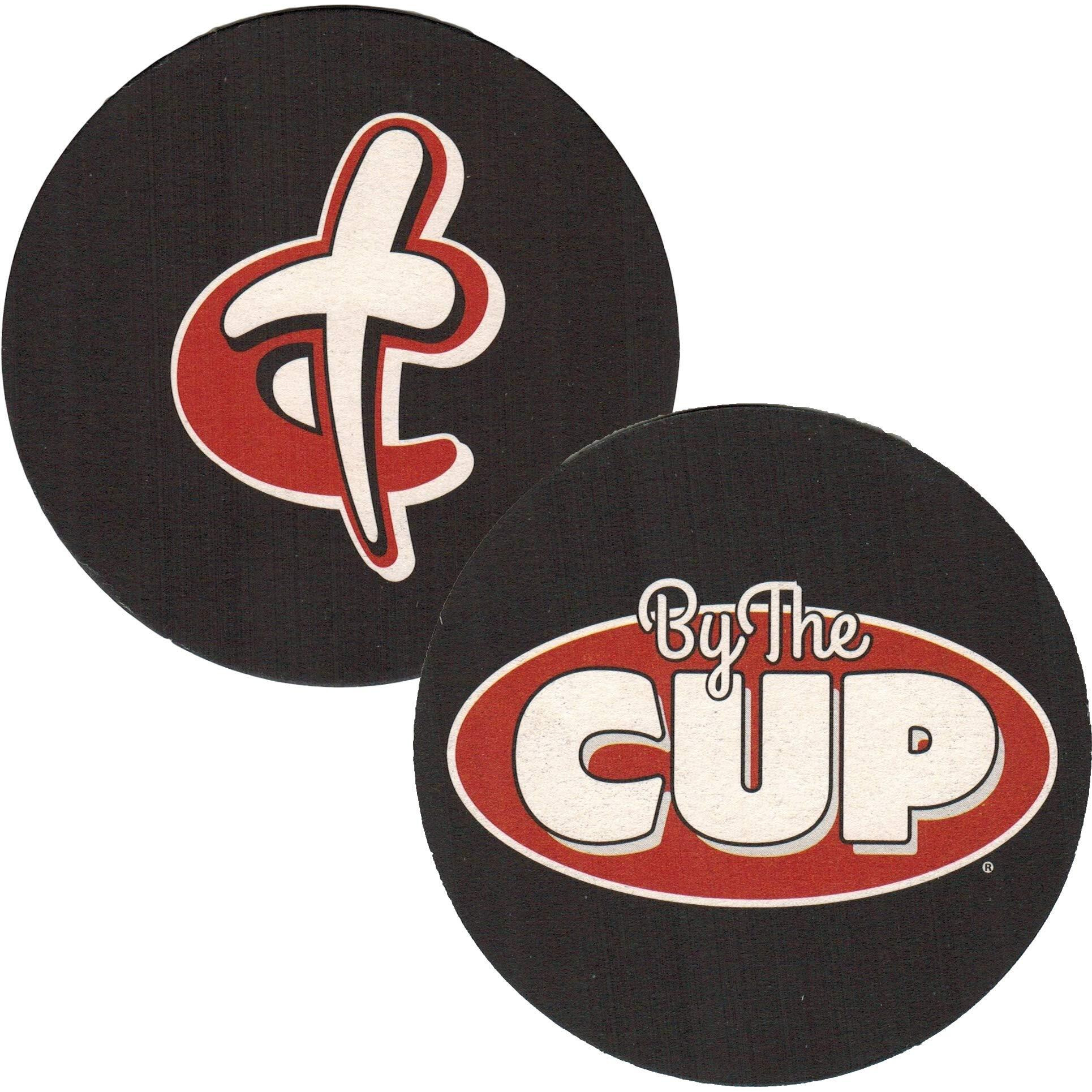 Tazo Decaffeinated Chai Latte Black Tea Concentrate (Pack Of 2), 32 Oz With By The Cup Coasters