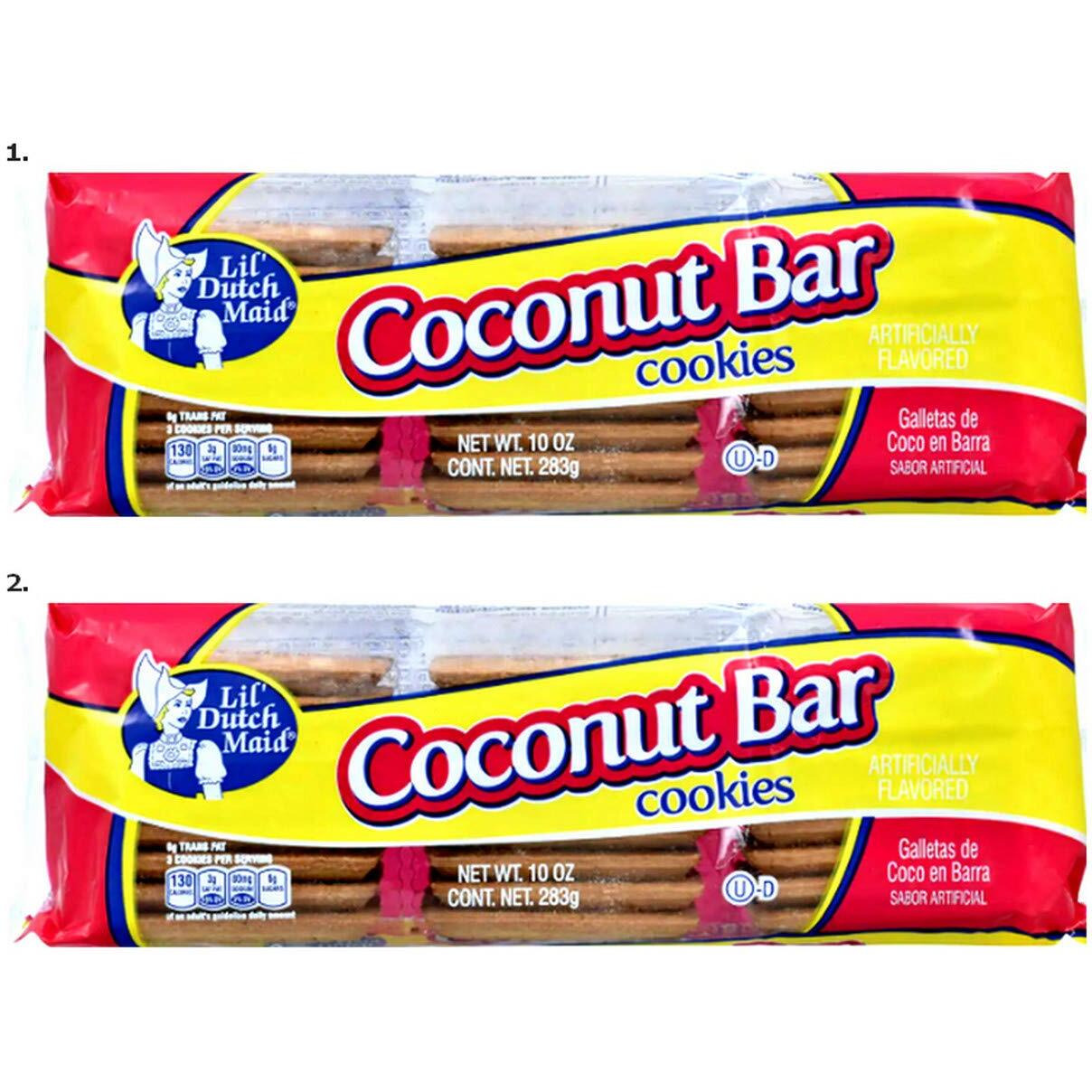 Lil Dutch Maid Coconut Bar Cookies, 10-Oz. Packs