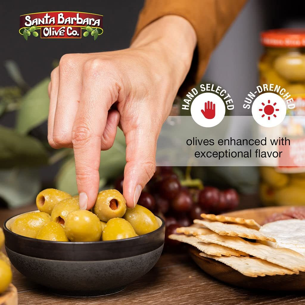 Hand Stuffed Jalapeno Olives 10 Oz, 2 Pack