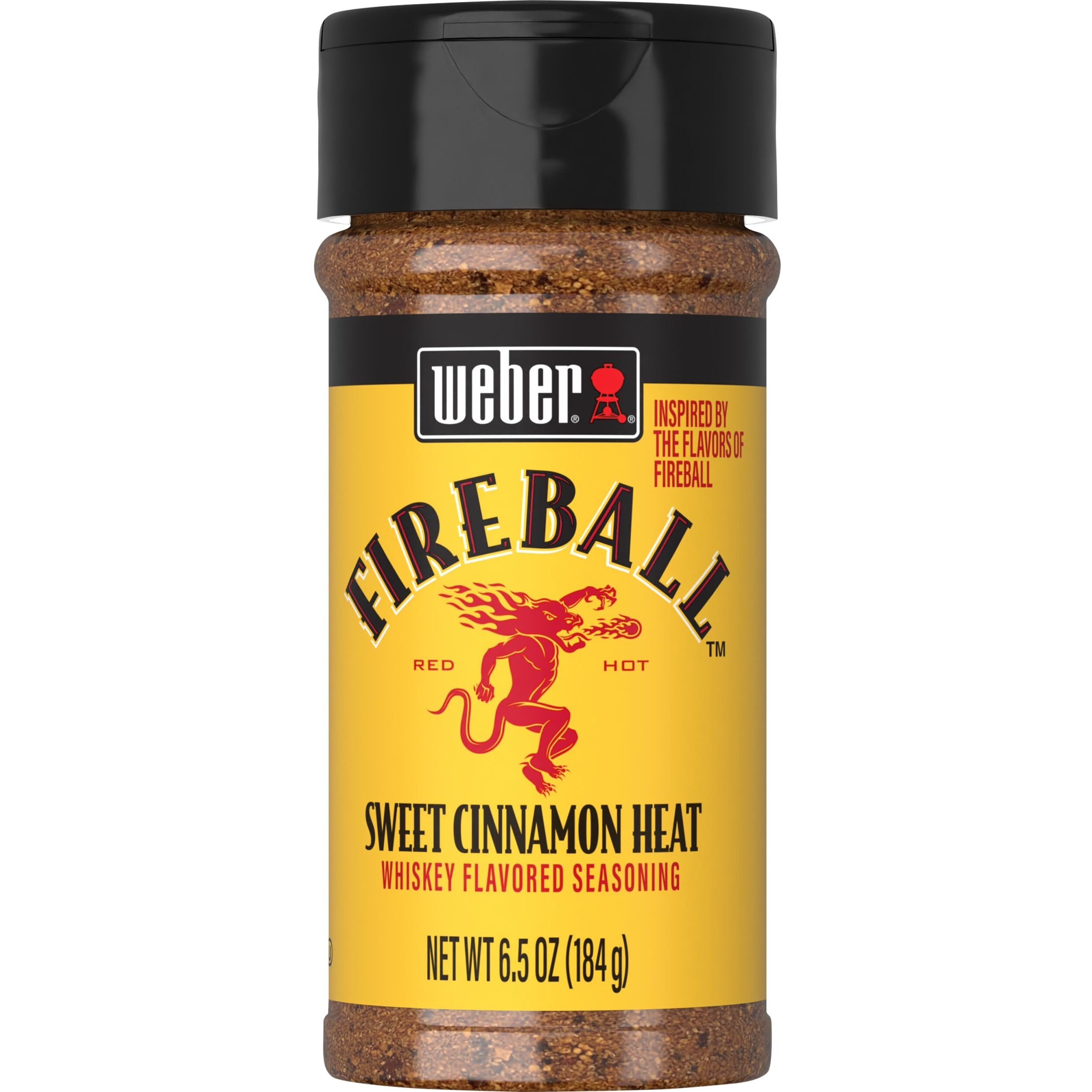 Weber Fireball Whiskey Flavored Seasoning, 6.5 Ounce