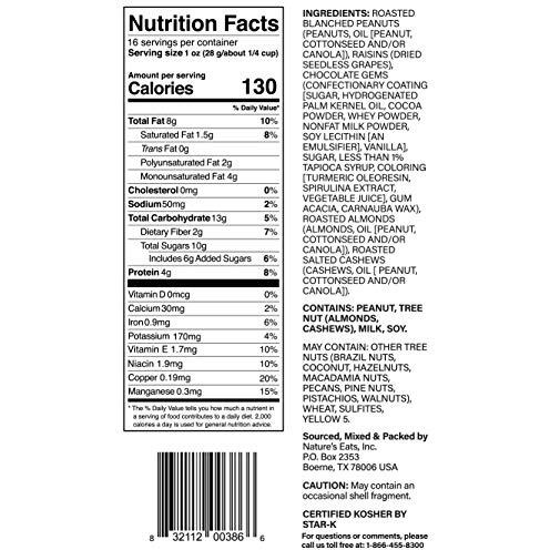 Nature's Eats Nuts For Recovery Muscle Trail Mix, Oz, Assorted, 16 Oz