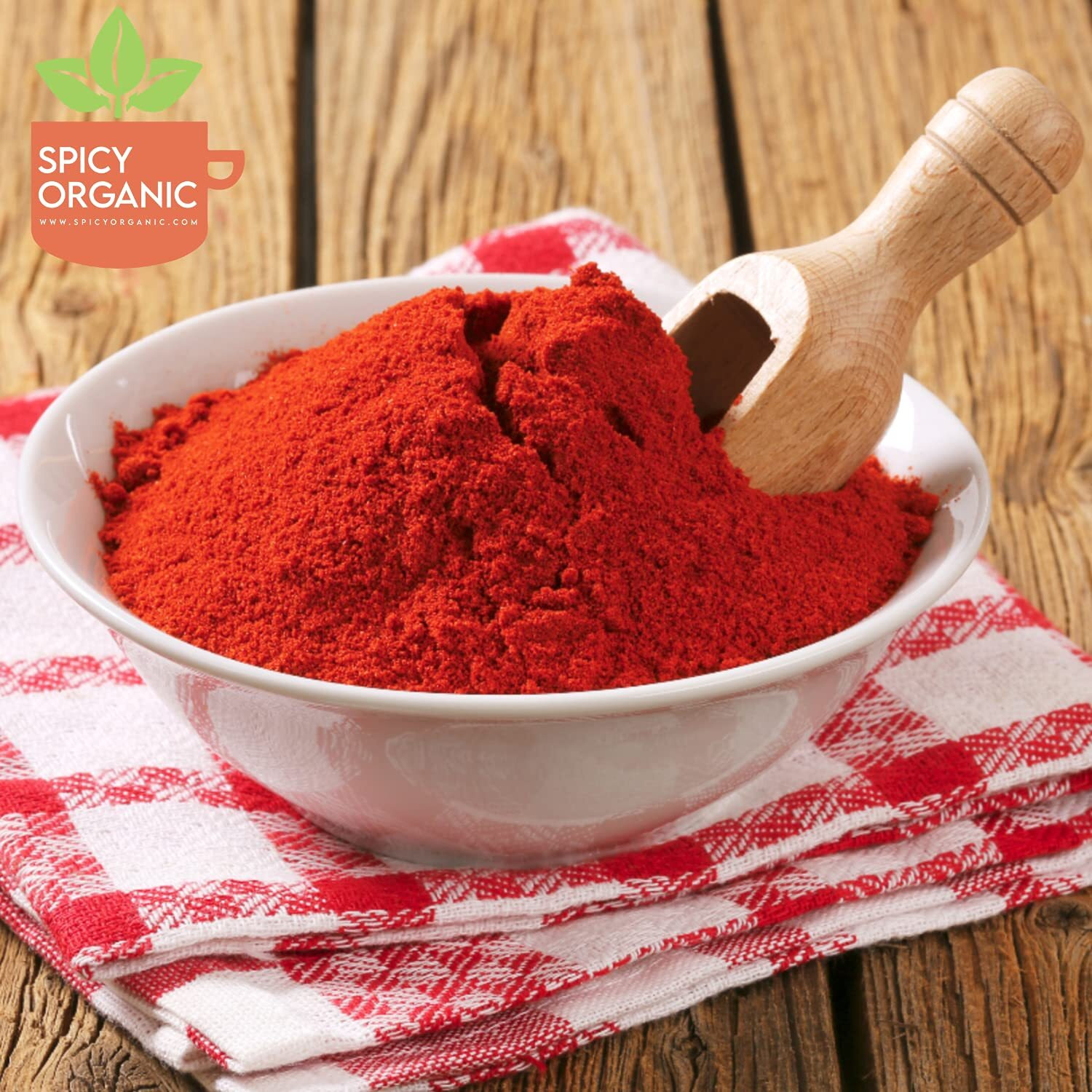 Spicy Organic Red Chili Powder - Usda Certified Organic, Non-Gmo - Perfect For Adding A Smoky, Spicy Flavor To Soups, Stews, Chili, And More. No Added Preservatives And Color - 45 Servings Per Container, 16 Oz (454 Grams)