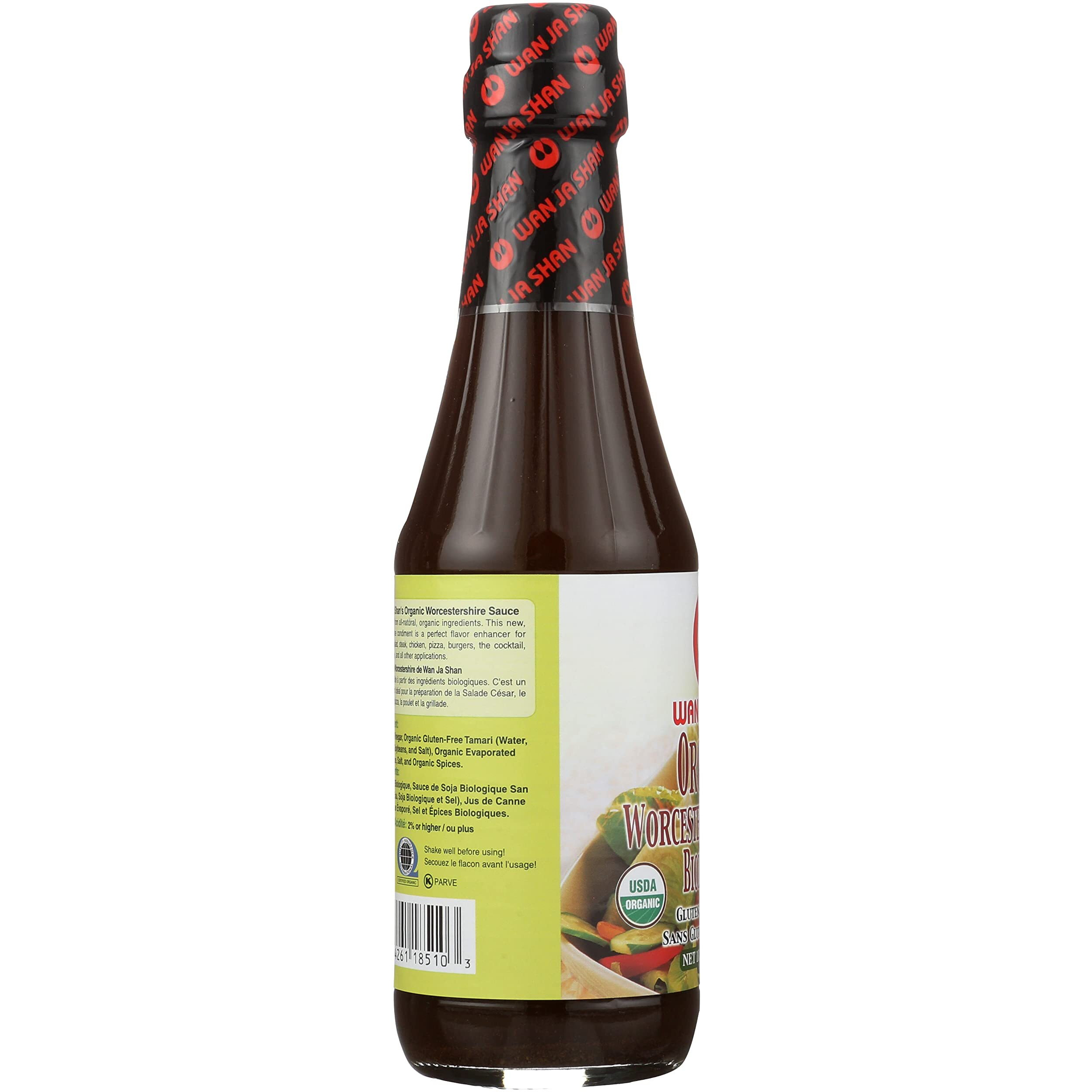 Wan Ja Shan Organic Worcestershire Sauce Vegan, 10 Fz