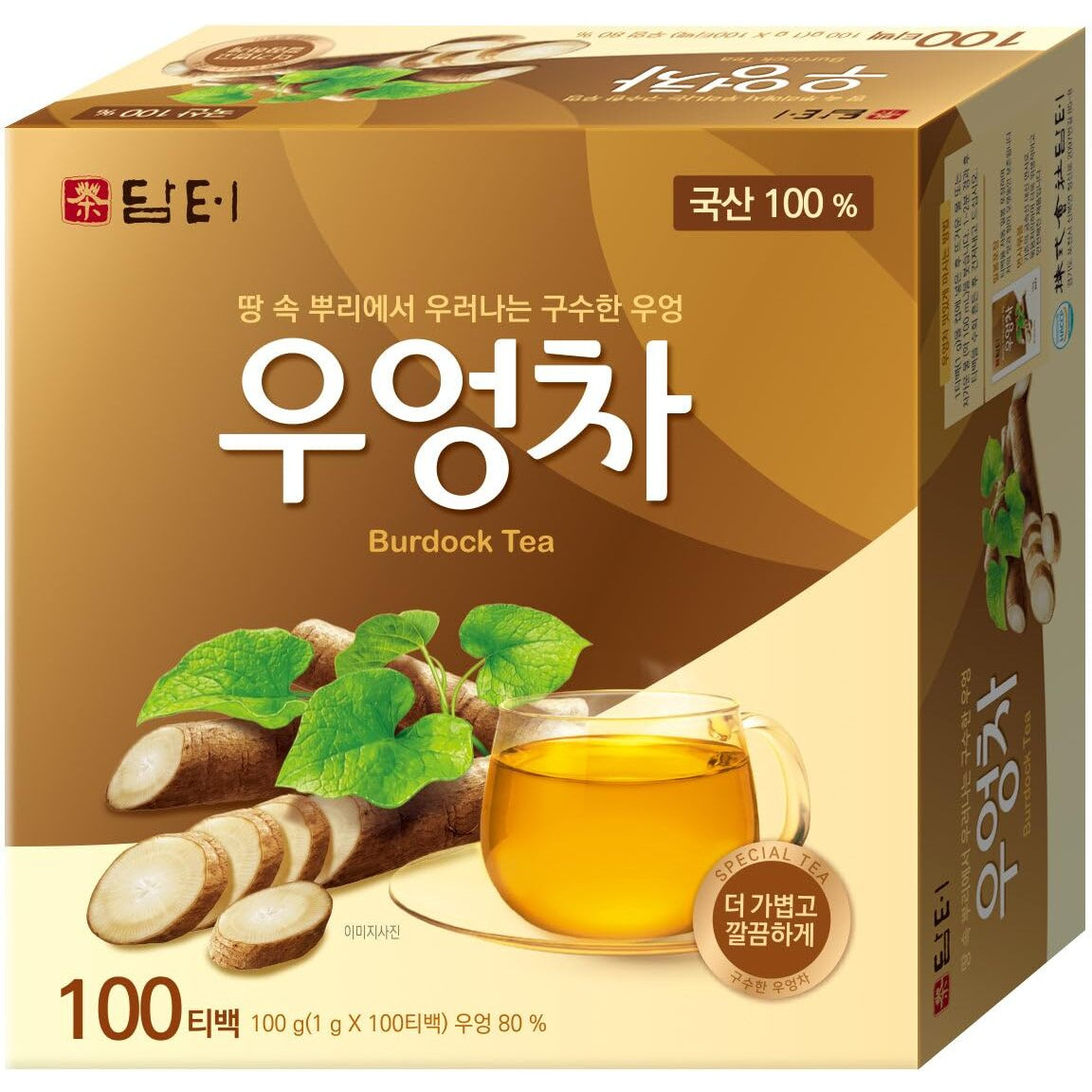Damtuh Burdock Tea Bag 1G X 100T