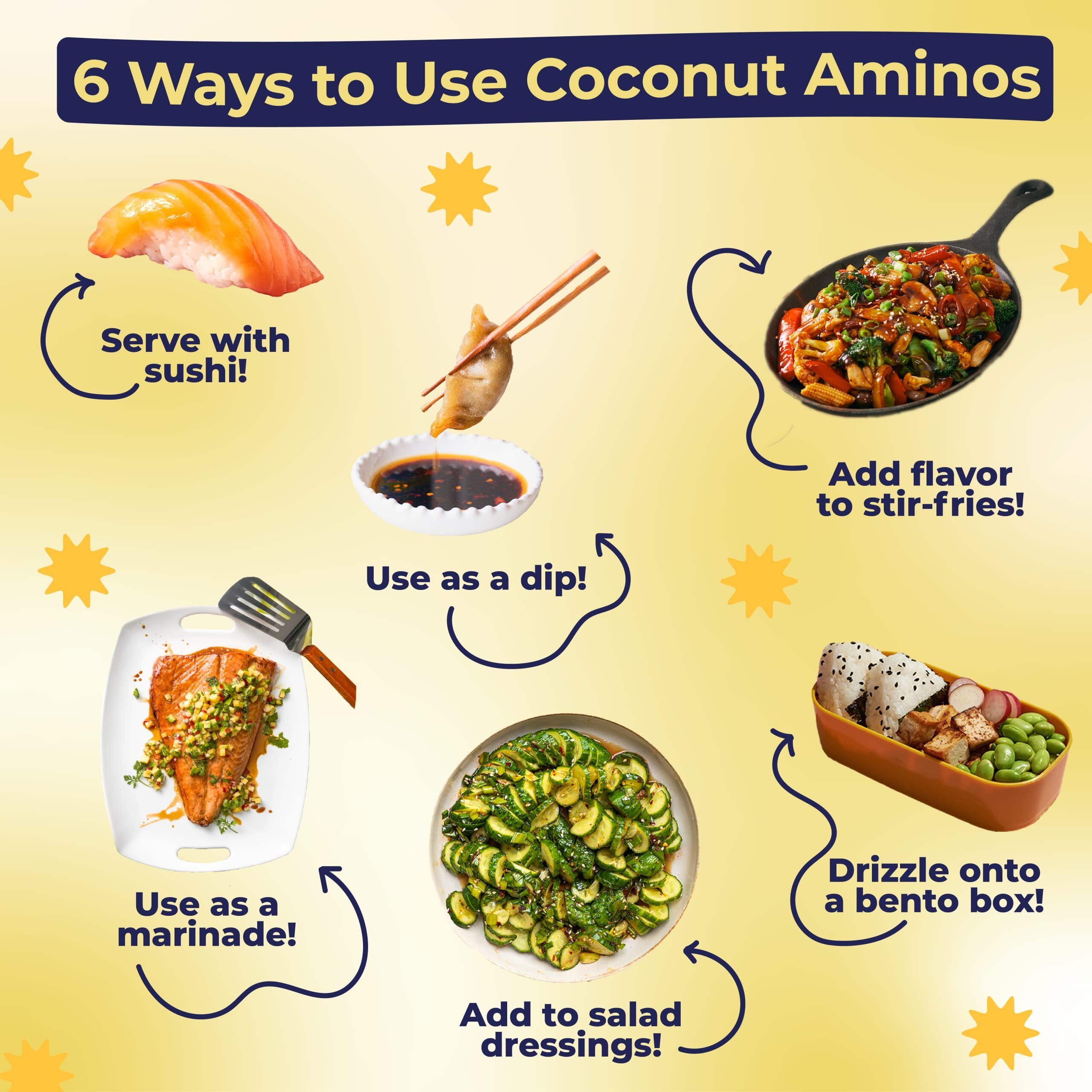 Coconut Secret Coconut Amino Garlic Sauce, 10 Fl. Oz.