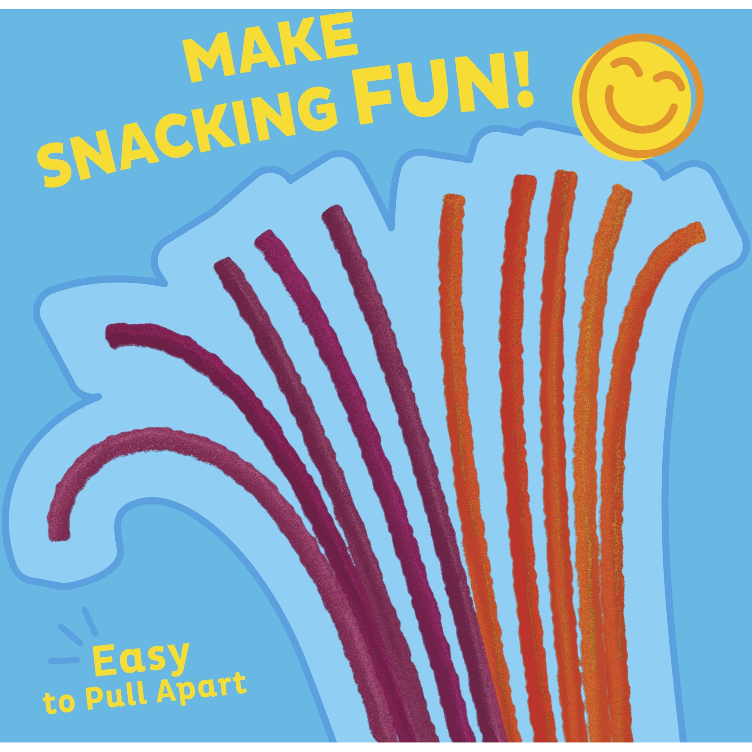 Annie's Organic Fruit Peel-A-Parts Fruit Snacks, Strawberry And Fruit Punch, 12 Packs, 6.7 Oz.