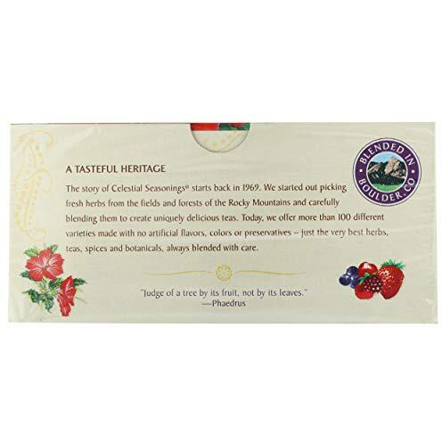 Celestial Seasonings Wild Berry Zinger Tea Bags - 20 Ct