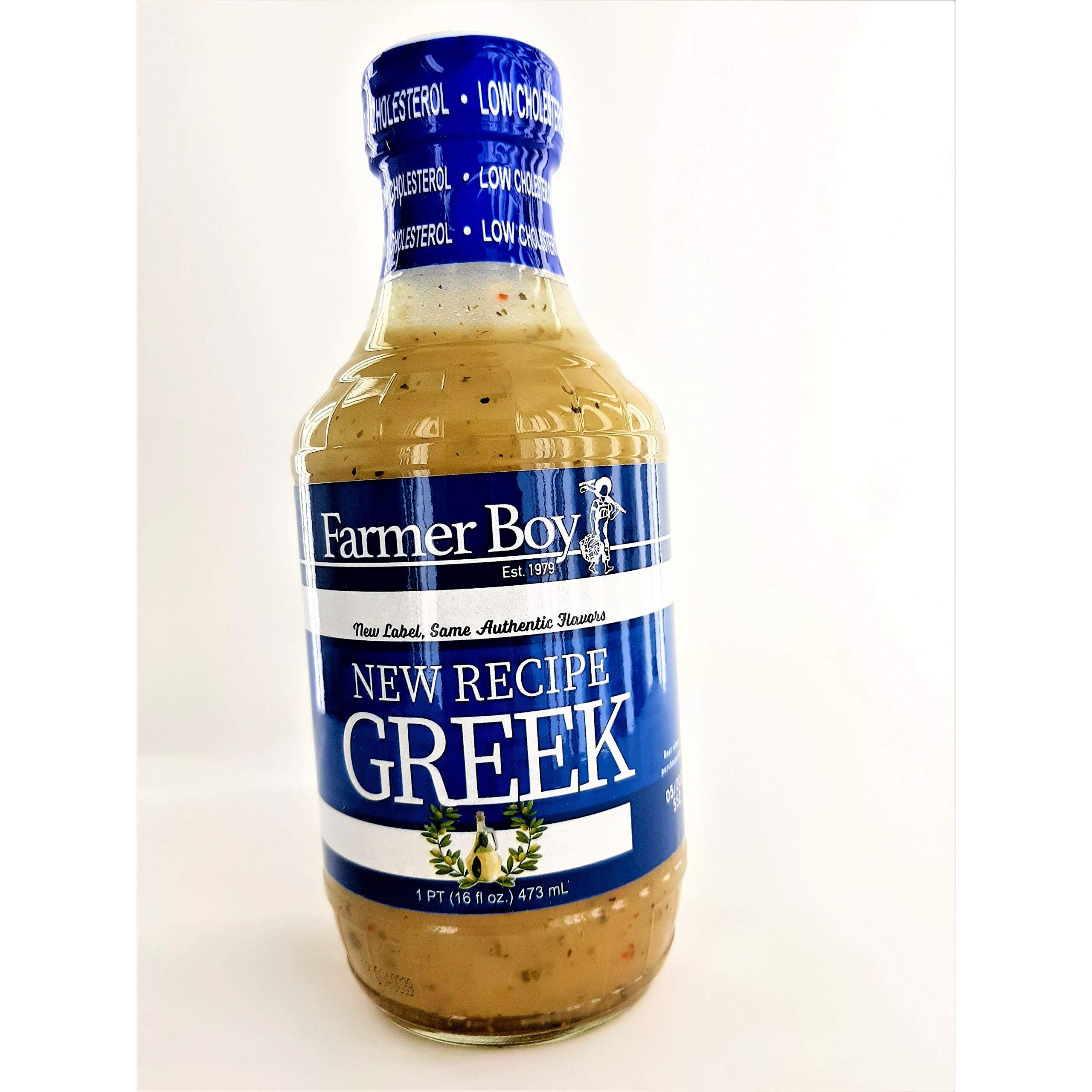 Farmer Boy Greek Salad Dressing 16 Oz