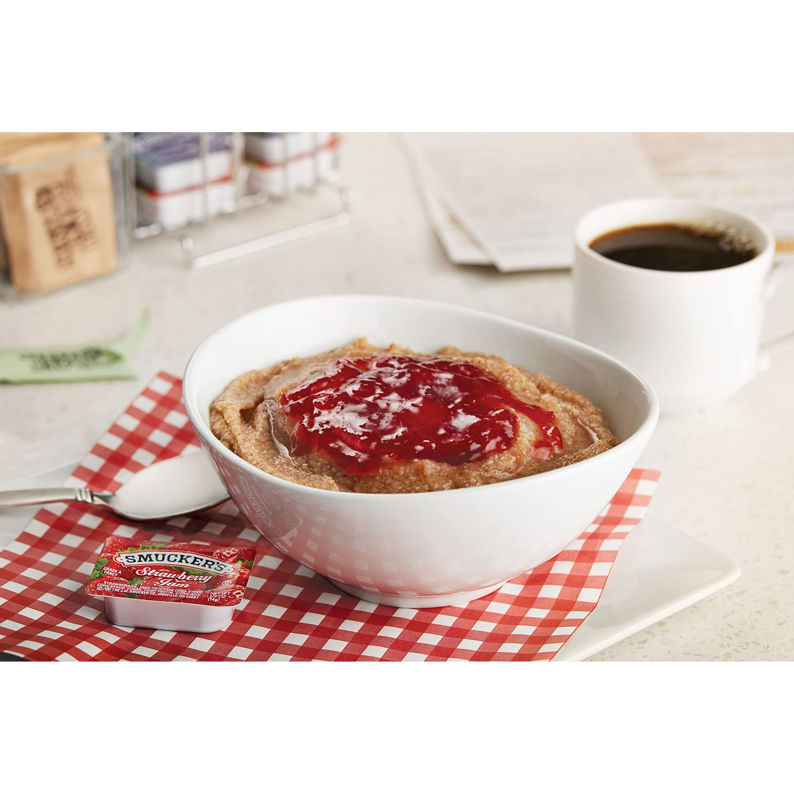 Smucker's Strawberry Jam, 0.5 Ounce (Pack Of 200)