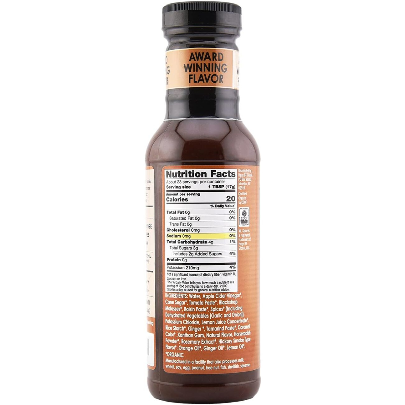 Mr. Spice Organic - Salt Free Sauce (Garlic Steak, Single)