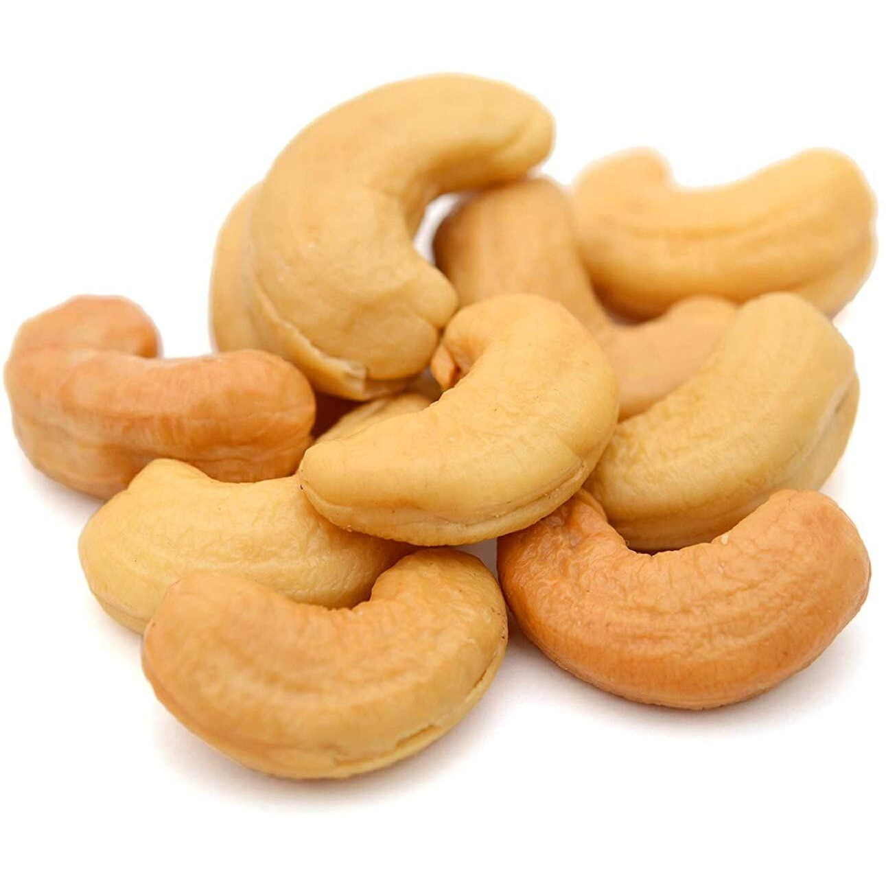 Dry Roasted Cashews Unsalted | Baked In Small Batches For Added Freshness | Without Oil | Perfectly Crunchy Naturally Delicious (1 Lb) By Farm Fresh Nuts Brand