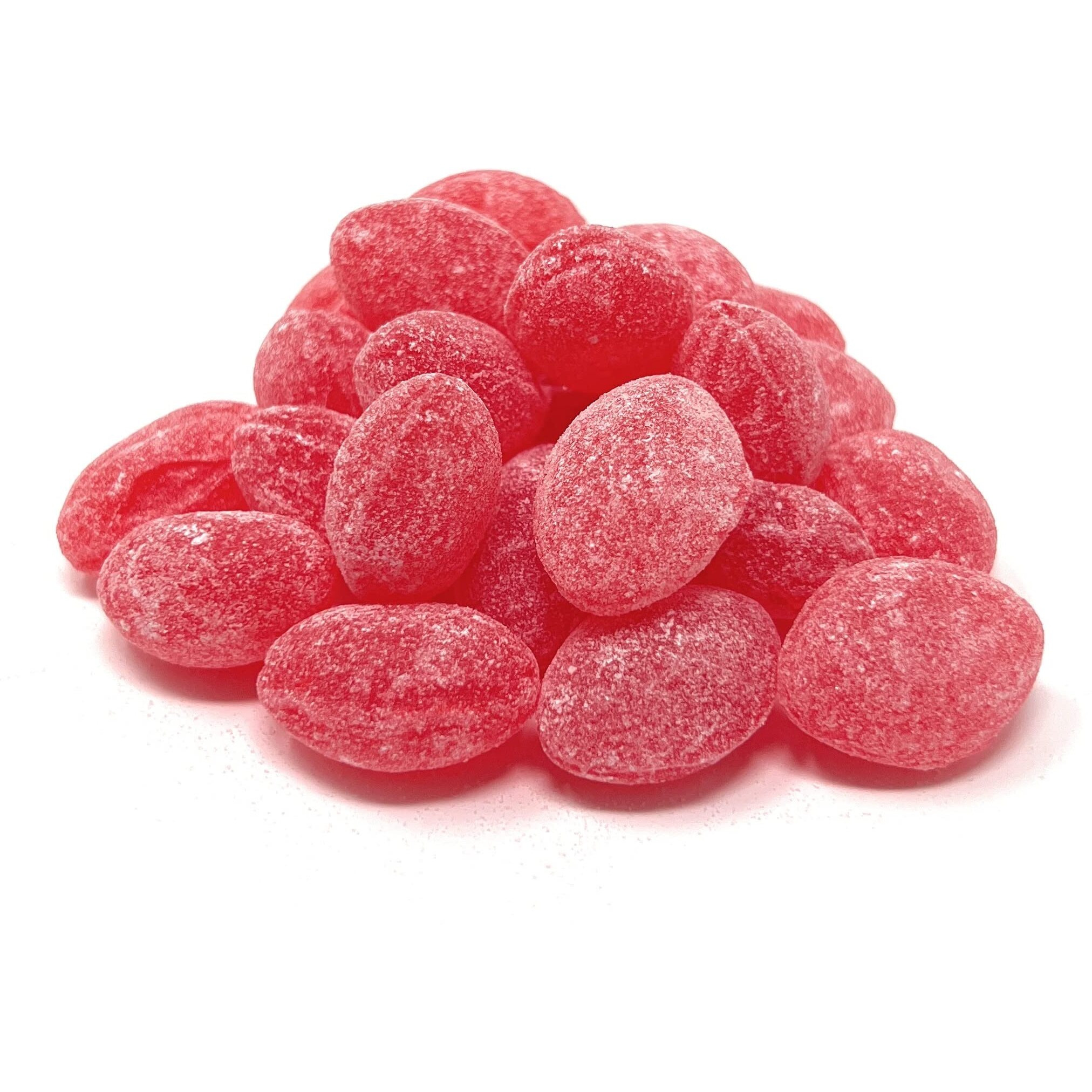 Yankee Traders Old Tyme Sanded Hard Candy, Cherry, 1 Pound