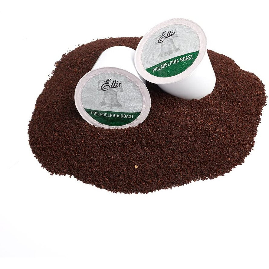 Ellis Coffee - Philadelphia Roast - Medium Roast - Single Serve Coffee Pods - For Use In Most K-Cups And Keurig 2.0 Brewers - 24 Coffee Pods