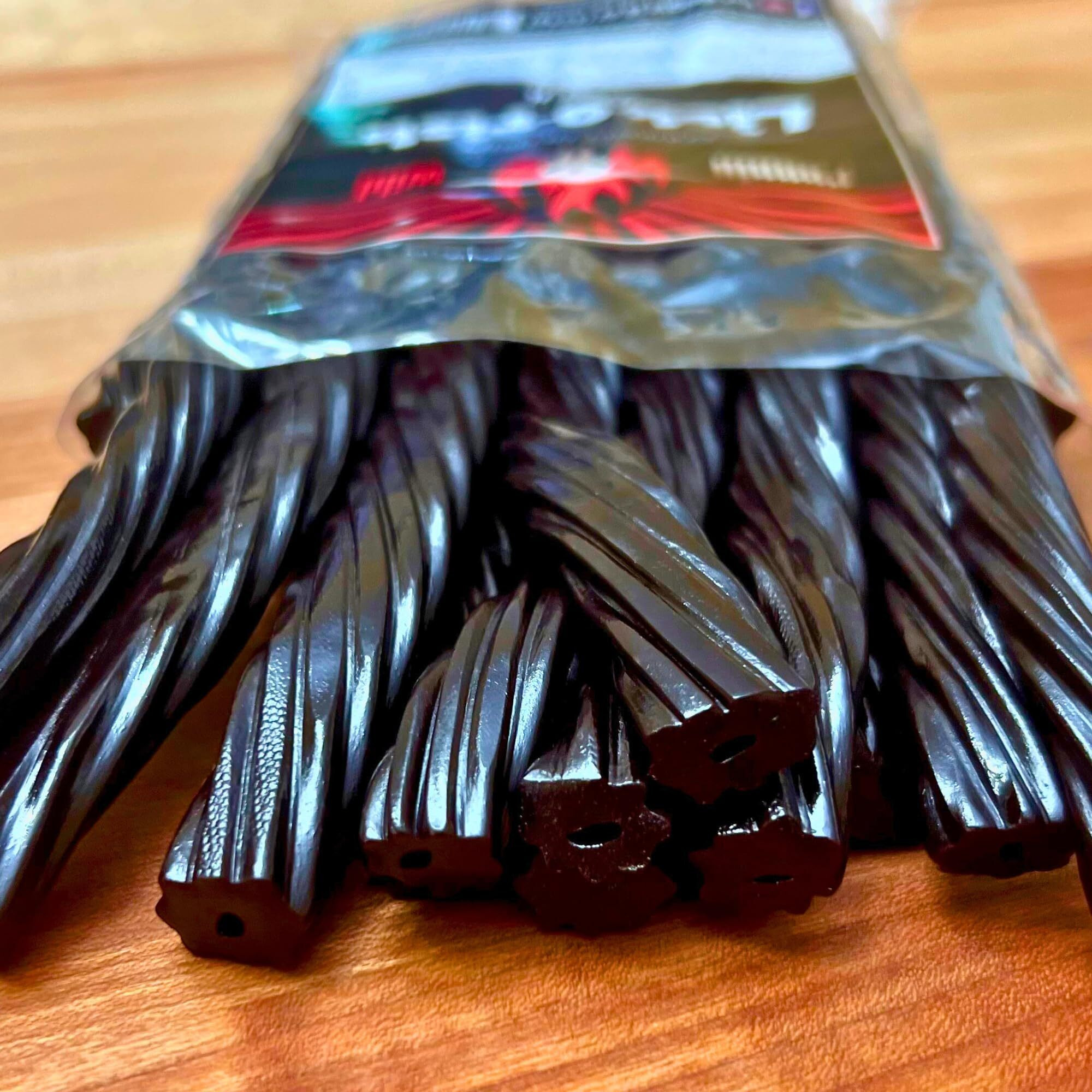 Black Licorice Candy | Lick-O-Rish 3 Pounds Total (Set Of 3 Bags, 1 Pound Each)