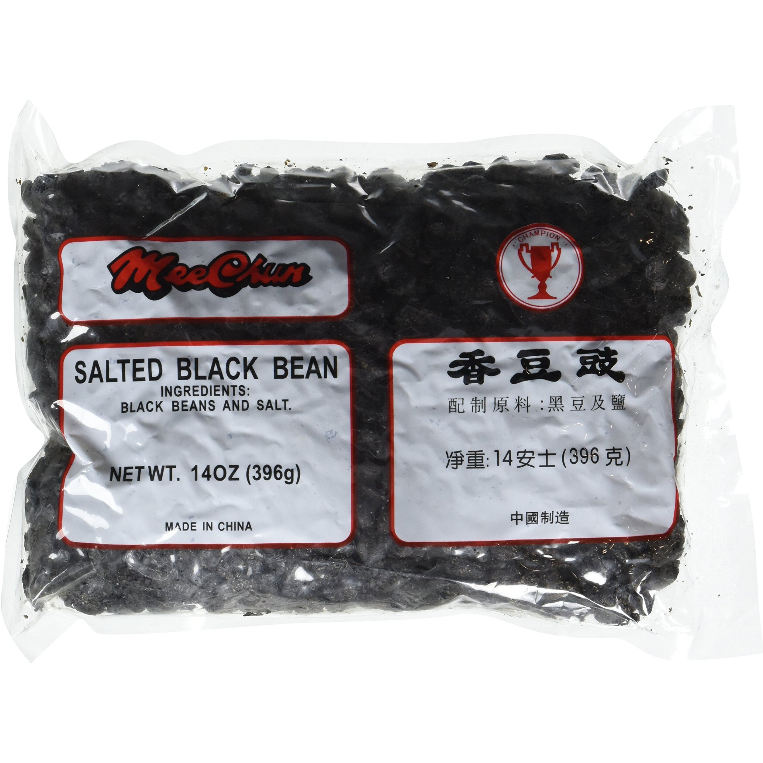 Salted Black Beans - 14 Ounces