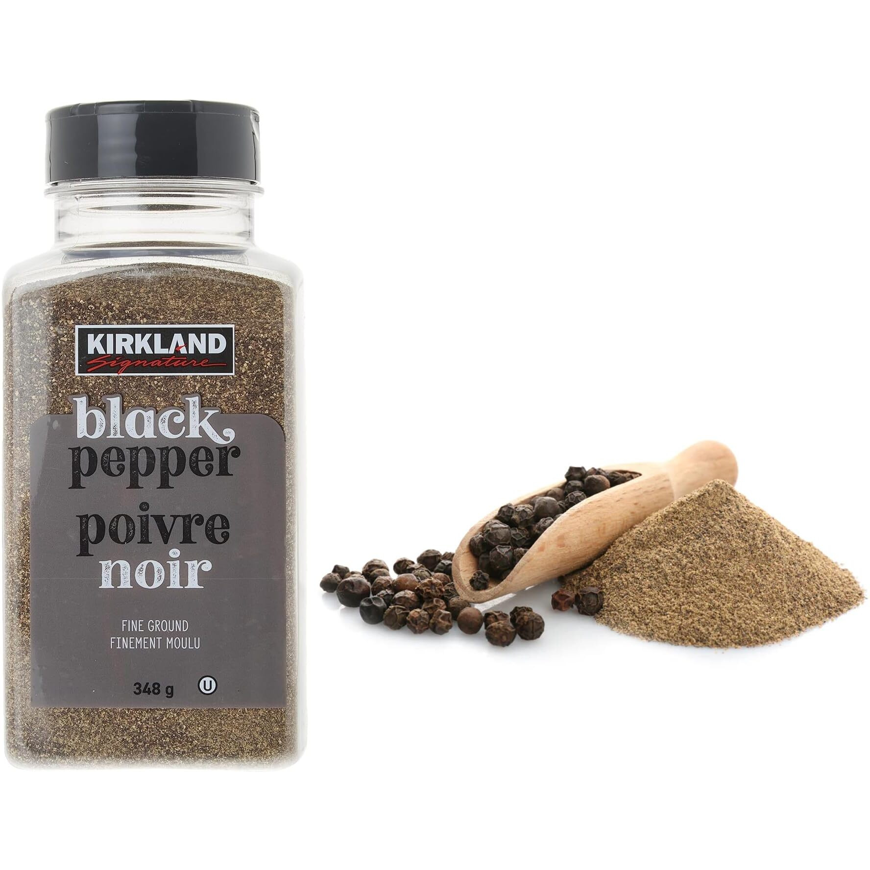 Kirkland Fine Ground Black Pepper, 348 Gram