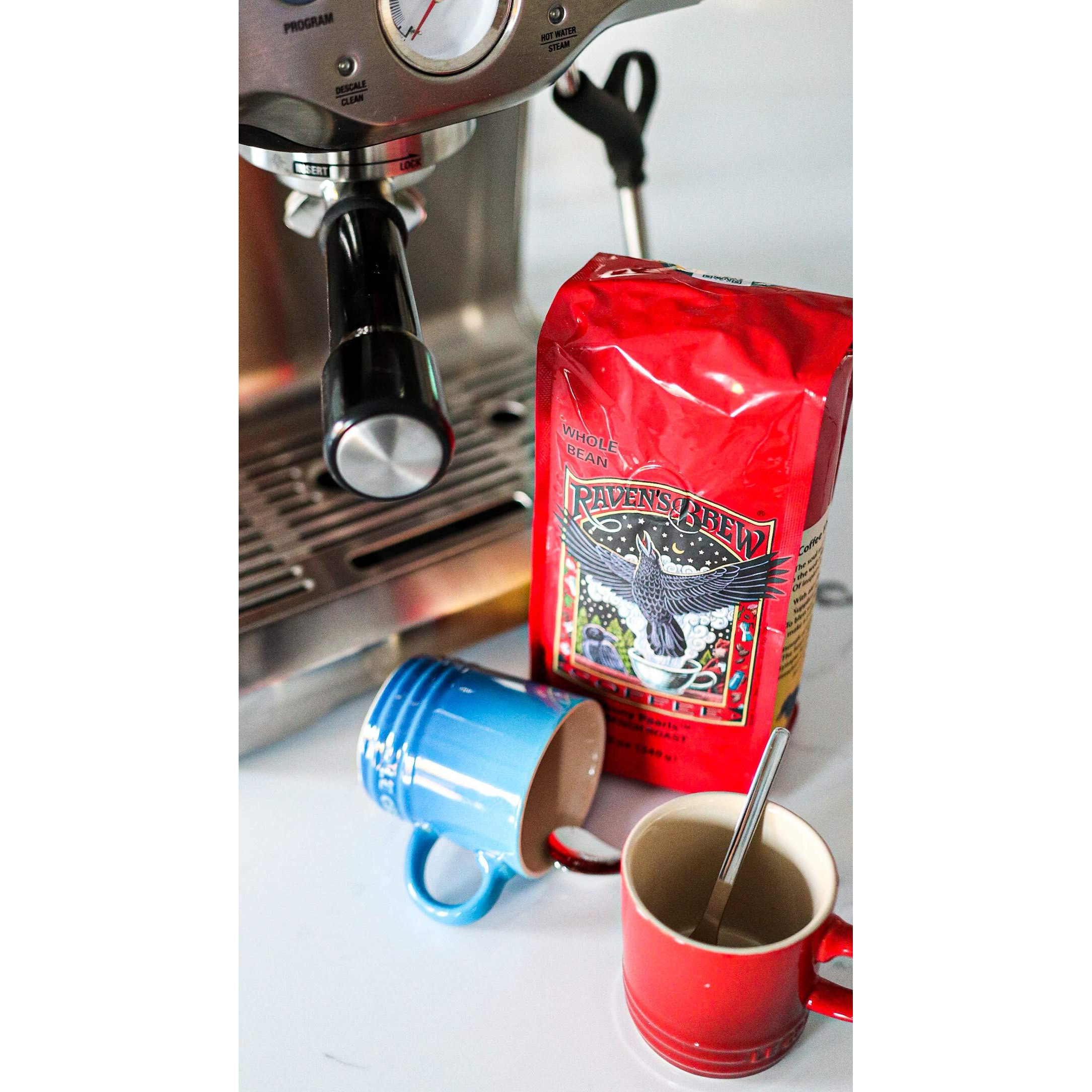 Raven's Brew Coffee Light Roast Whole Bean - Breakfast Blend 12Oz