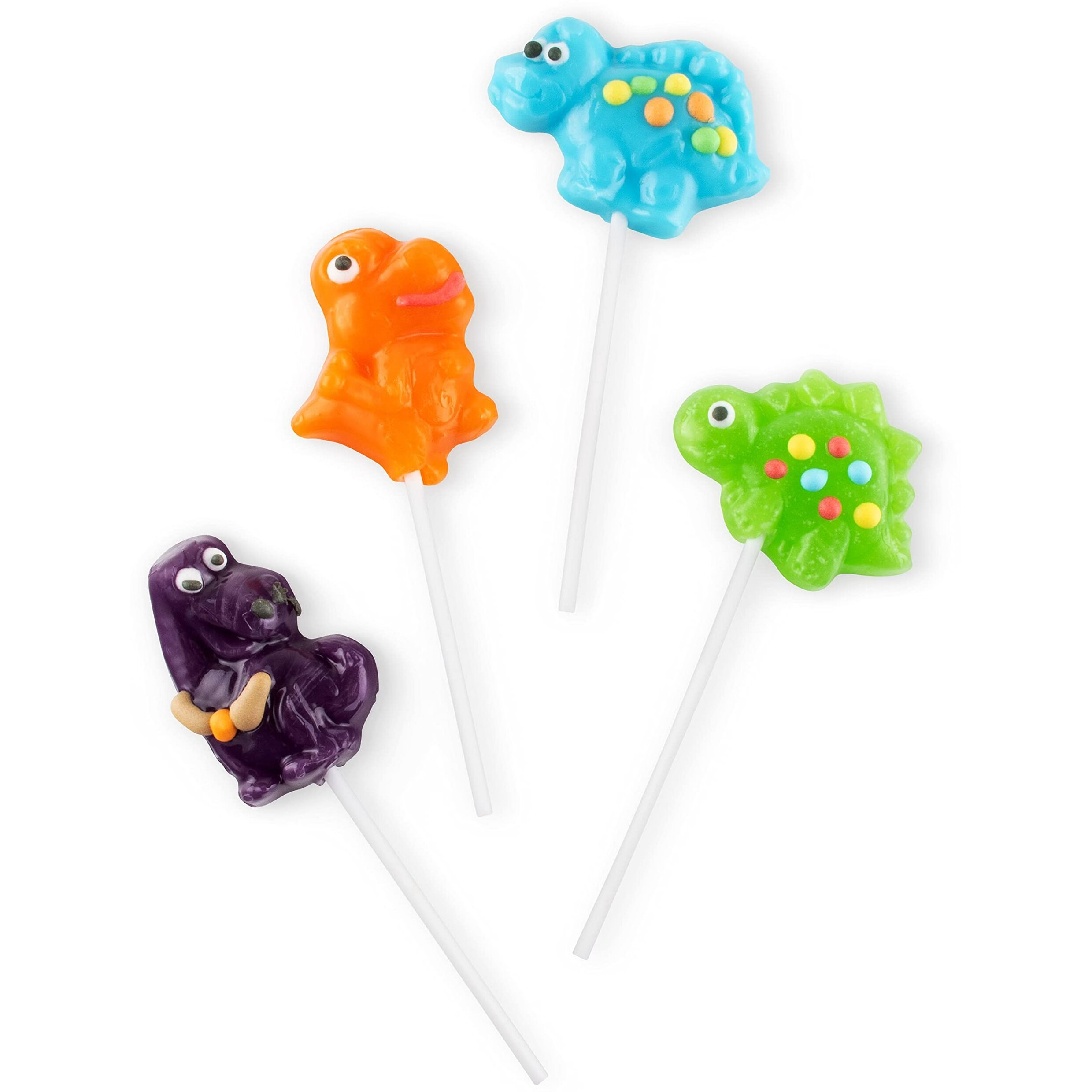 Dinosaur Shaped Lollipops - 12 Suckers
