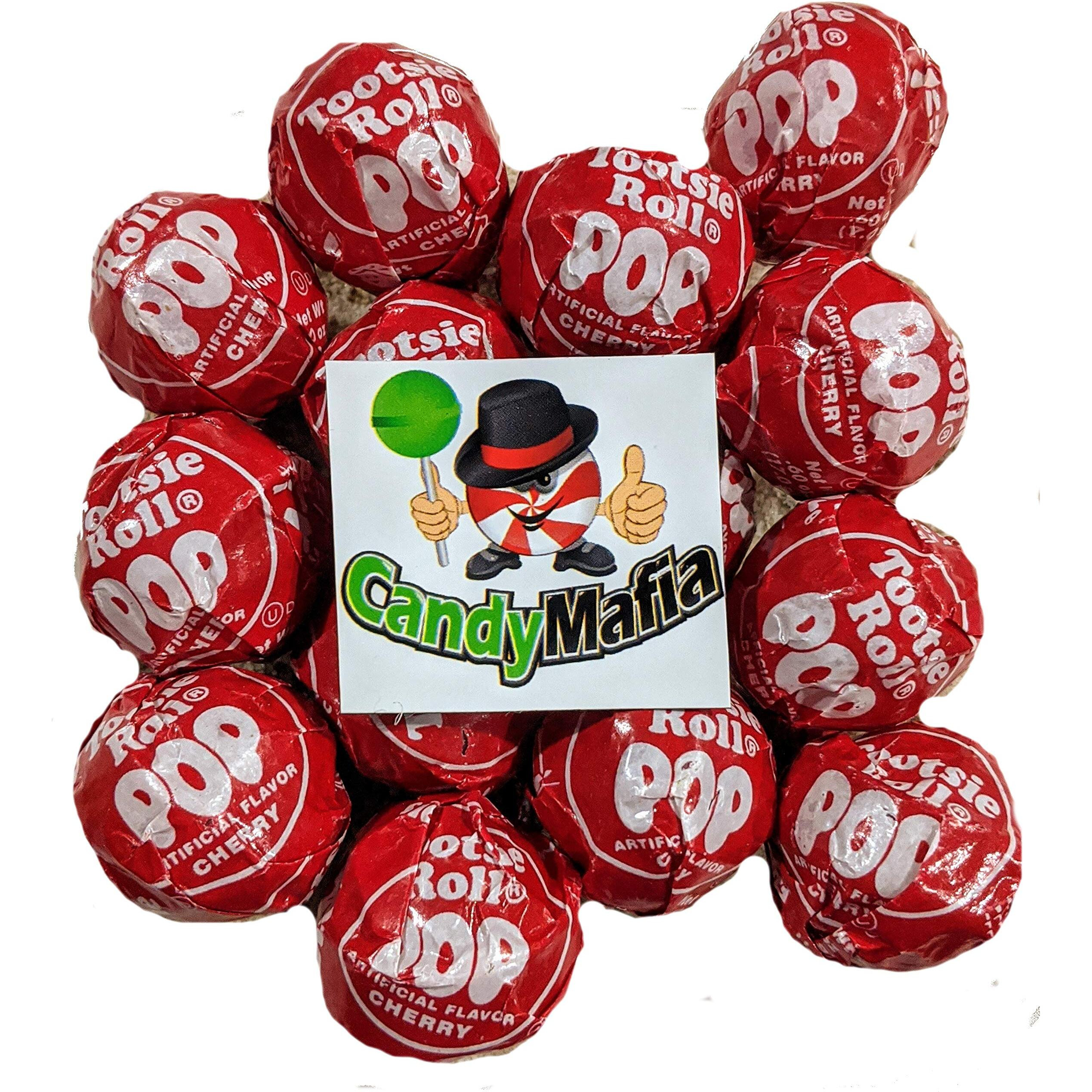 Tootsie Pops 60 Count With Refrigerator Magnet (Cherry)