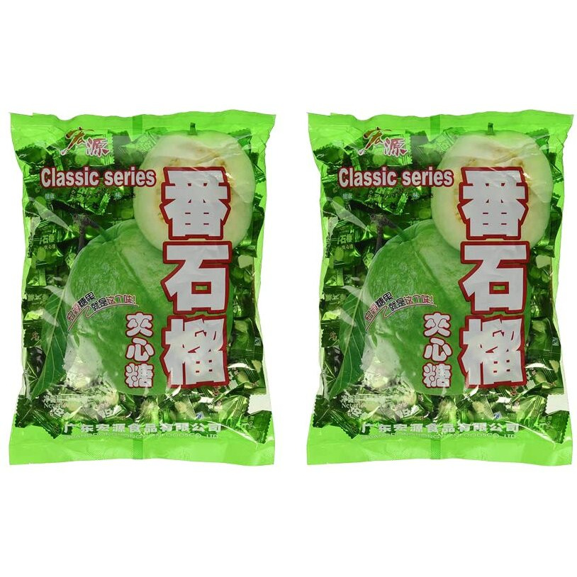 Hong Yuan Guava Classic Hard Candy 12.3 Oz/350 Grams (Guava, 2Pack)